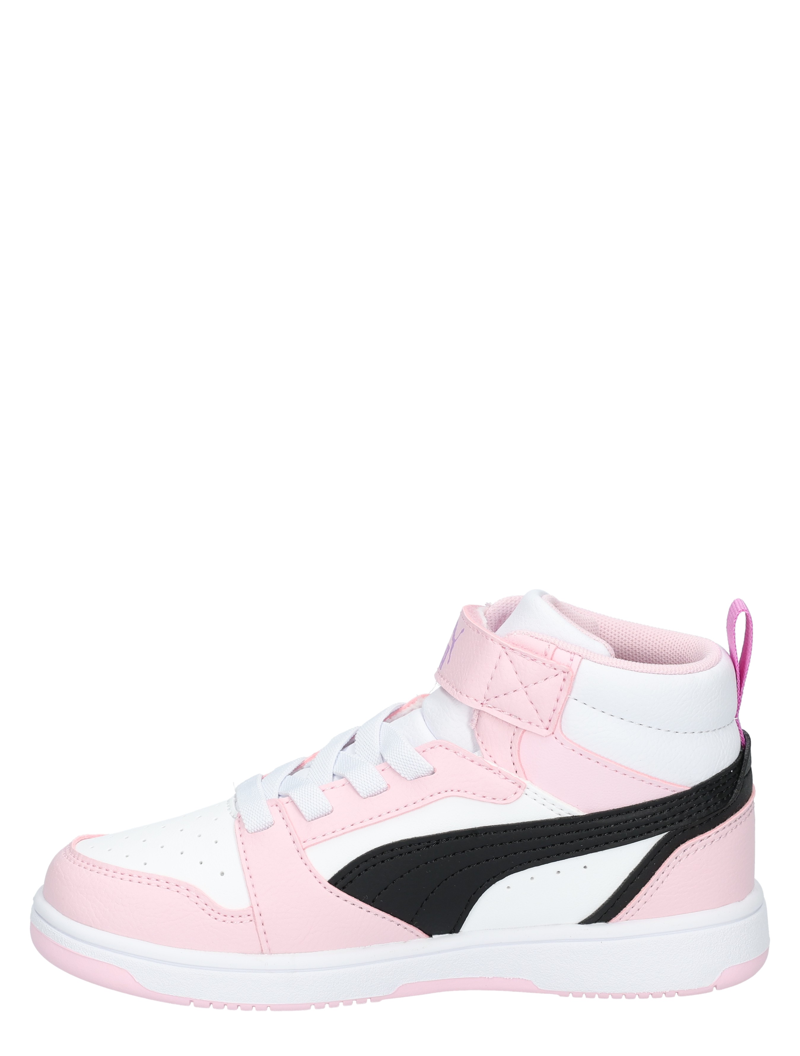 Puma - Rebound V6 Mid White Black Pearl - Meisjes - Sneakers - Hoge Sneakers - 49707_48_2