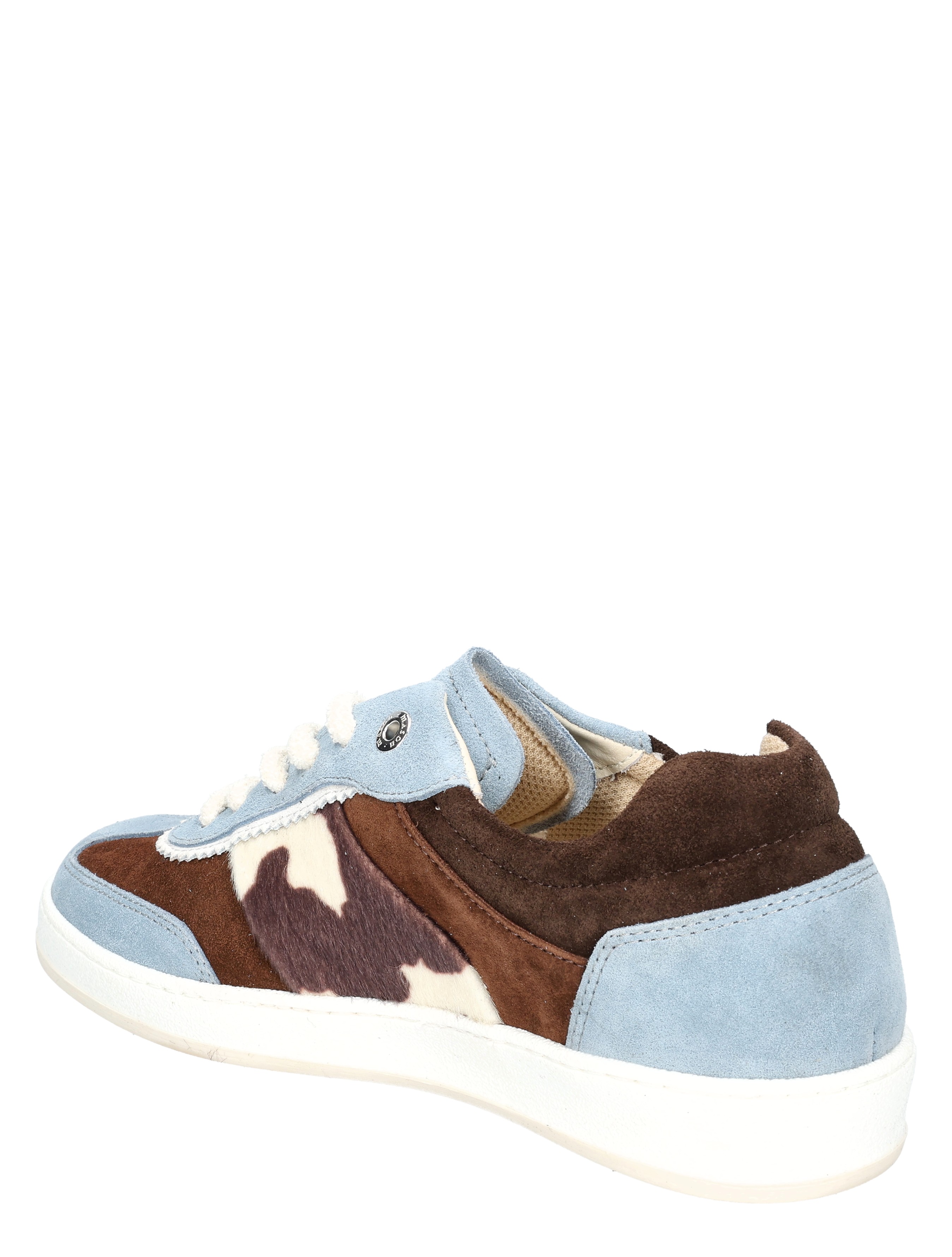 sneaker, canvas, suede, lichtblauw, camouflage