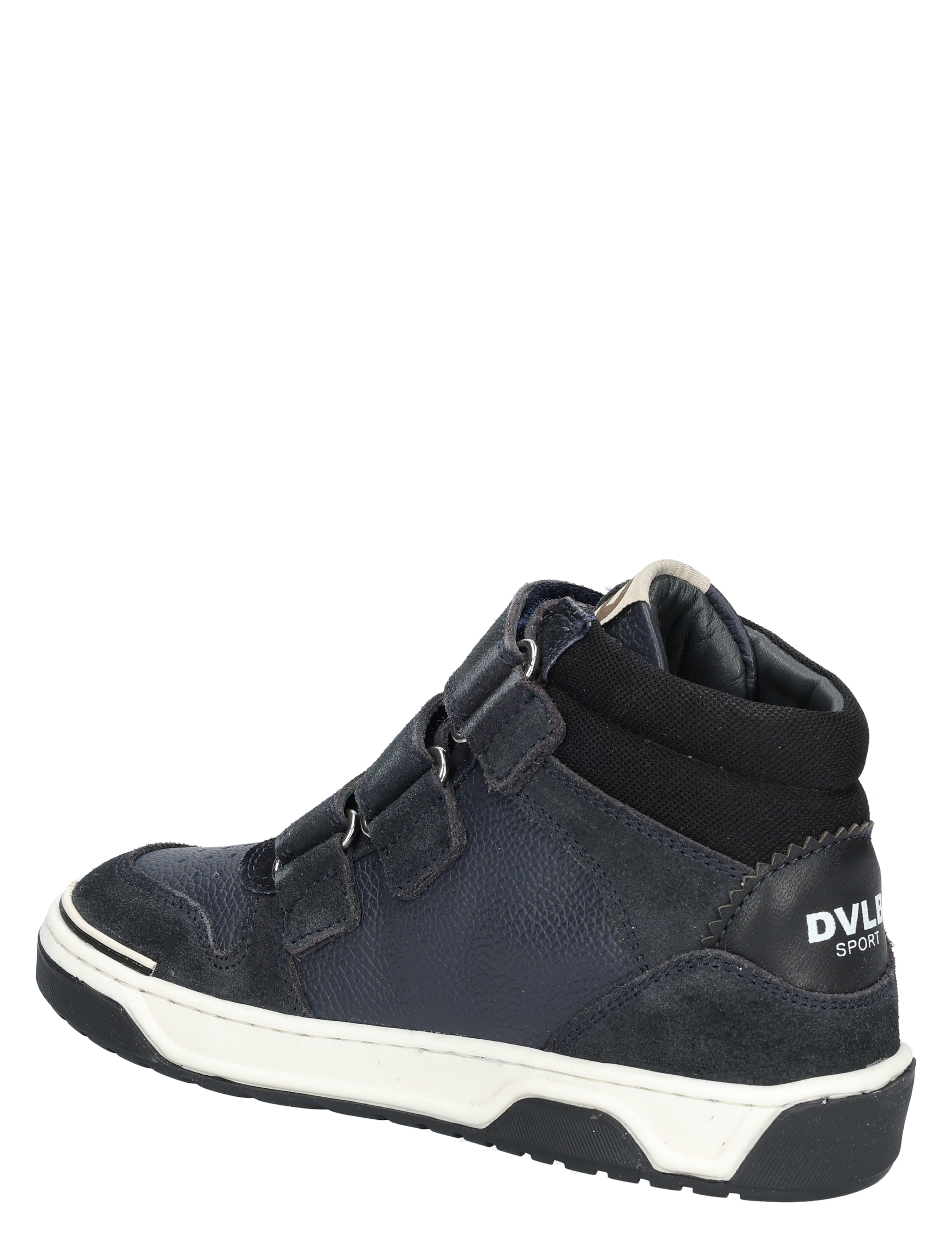 Develab - 44415 696 Blue Combi Waxed - Jongens - Klittenbandschoenen - 49254_33_4