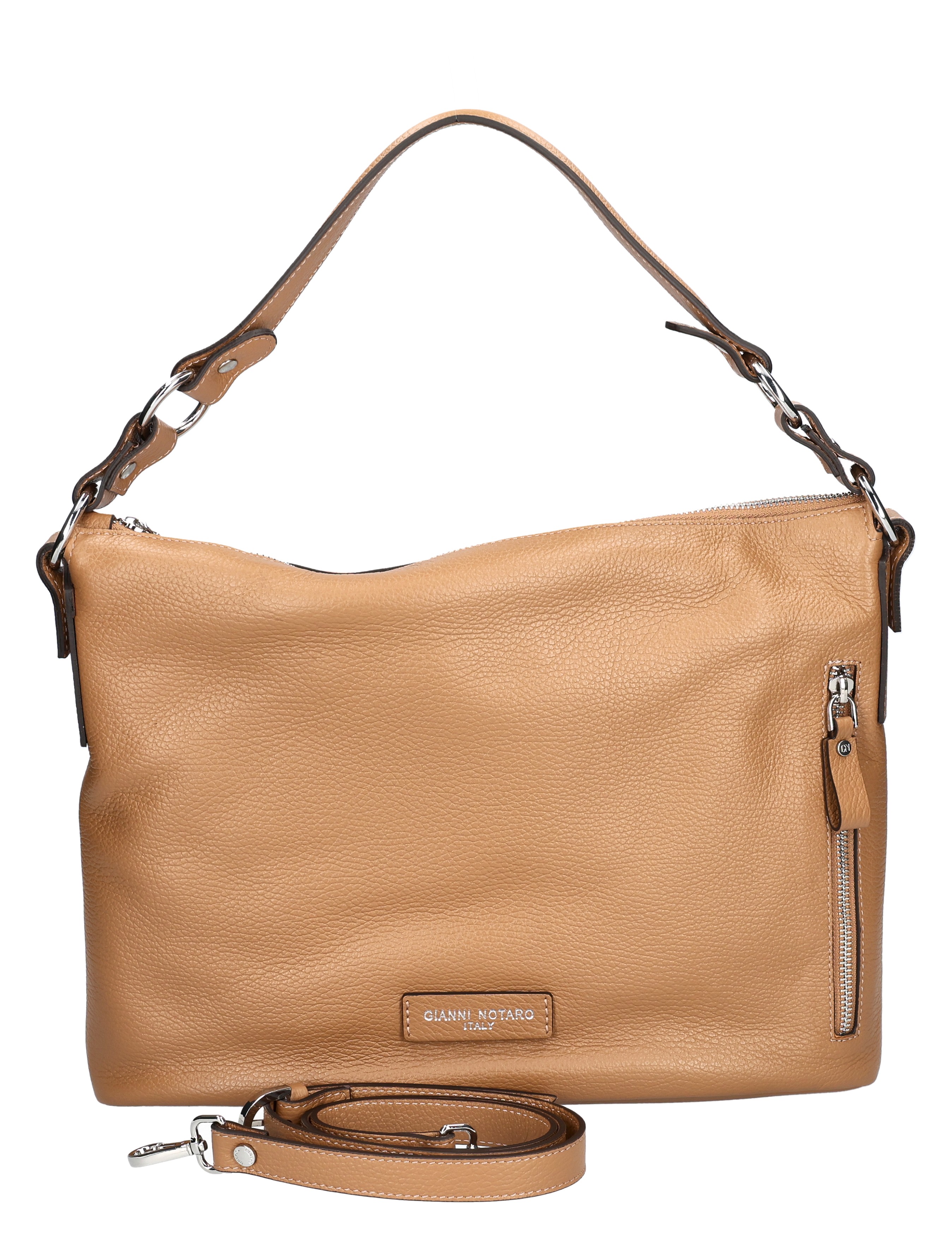 tas, tote bag, leren tas, beige, rits