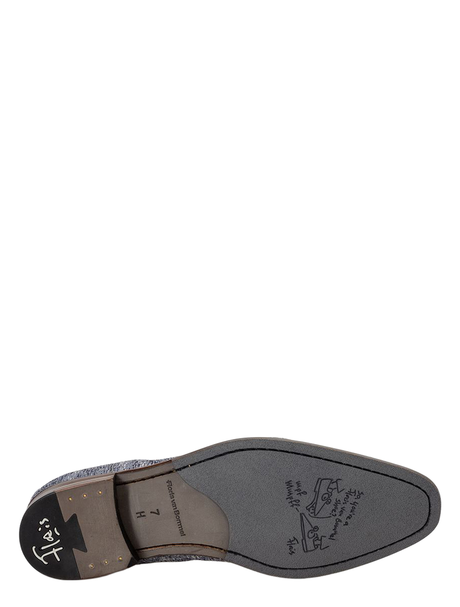 Floris van Bommel - De Draver 30316 03.26 Blue H-Wijdte - Heren - Veterschoenen - Nette Veterschoenen - 51454_33_5