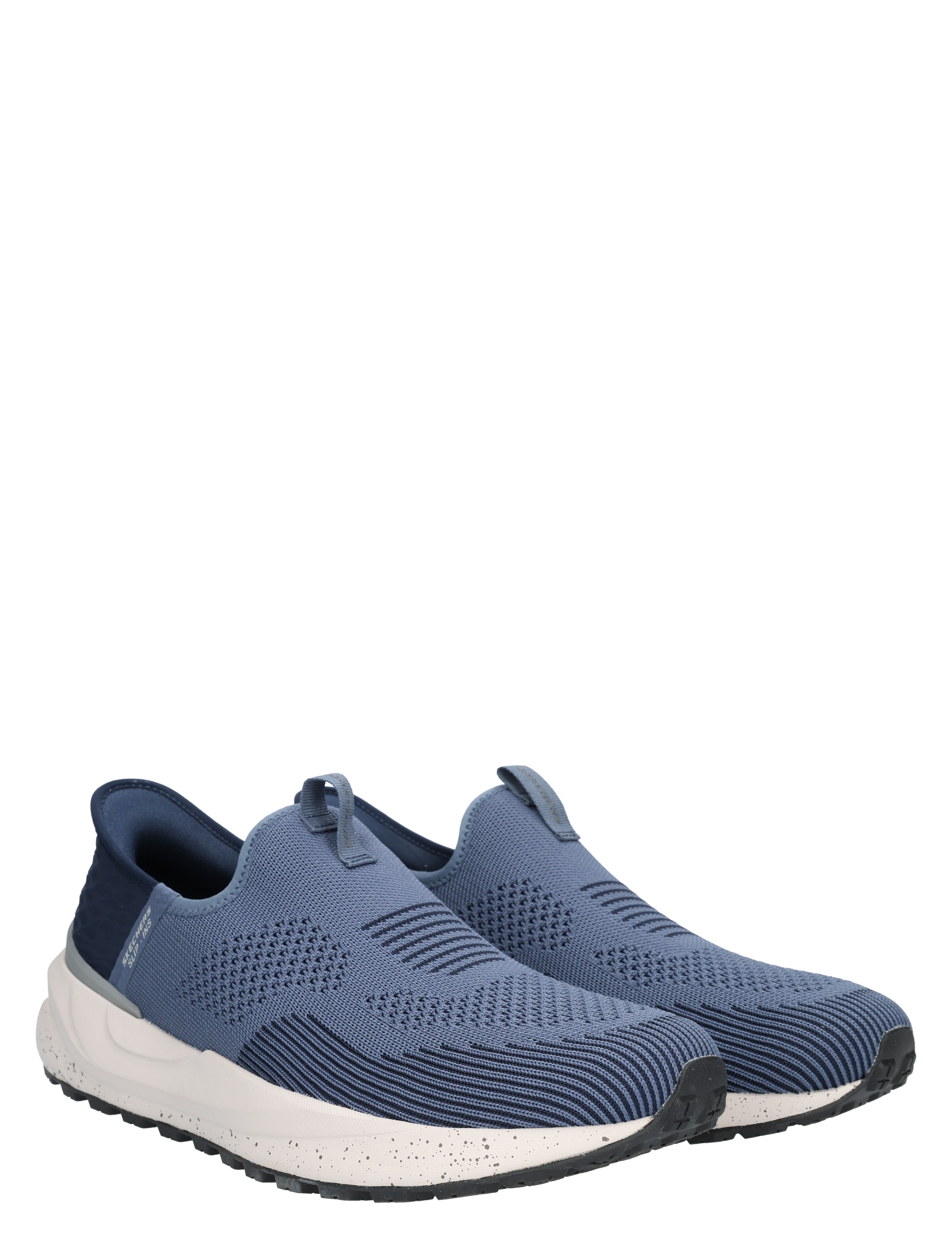 Skechers - Bogdin Slip In Blue Navy - Heren - Sneakers - Slip On Sneakers - 41157_33_5