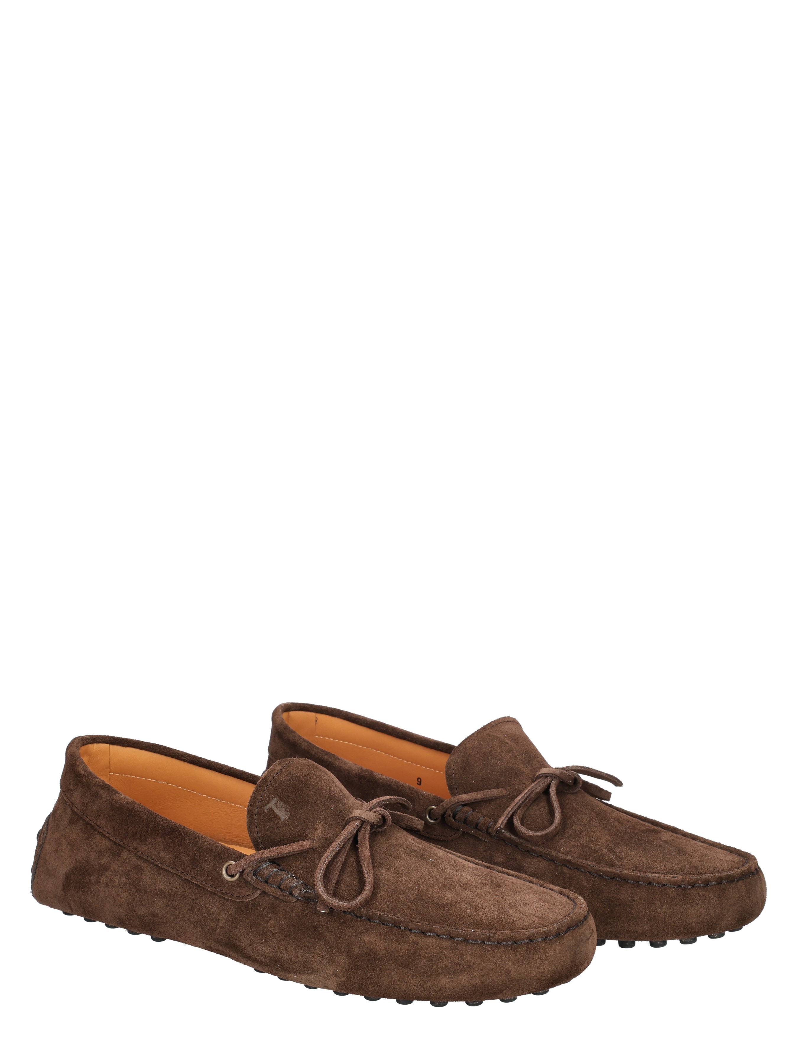 Tods - Gommino in Suede S611 Brown - Heren - Loafers - 49665_22_5