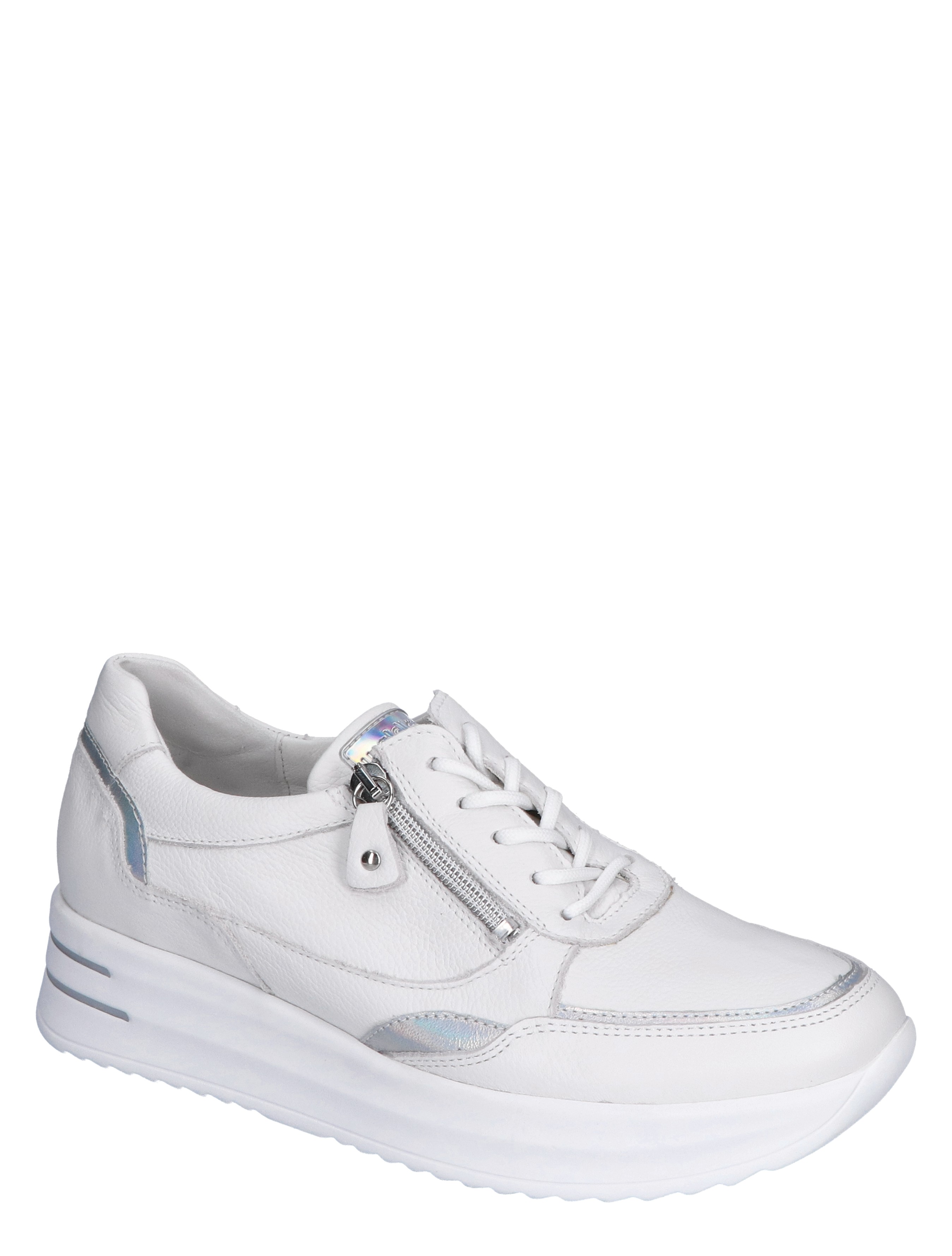 Waldlaufer - 755004 White H-Wijdte - Dames - Veterschoenen - Casual Veterschoenen - 43953_88_3