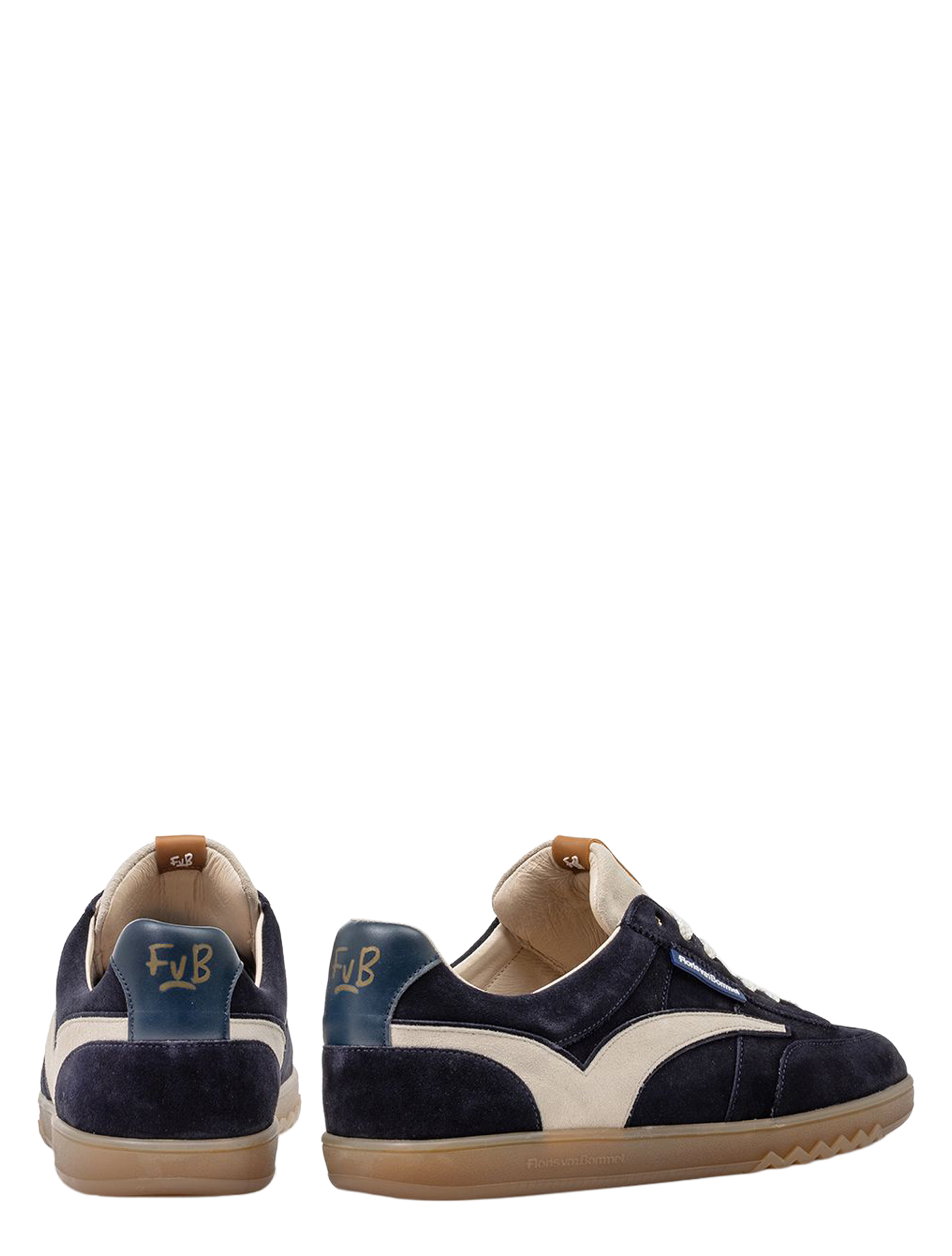 Floris van Bommel - De Zaler 10224 01.27 Dark Blue G+Wijdte - Heren - Lage Sneakers - Sneakers - 51431_33_3