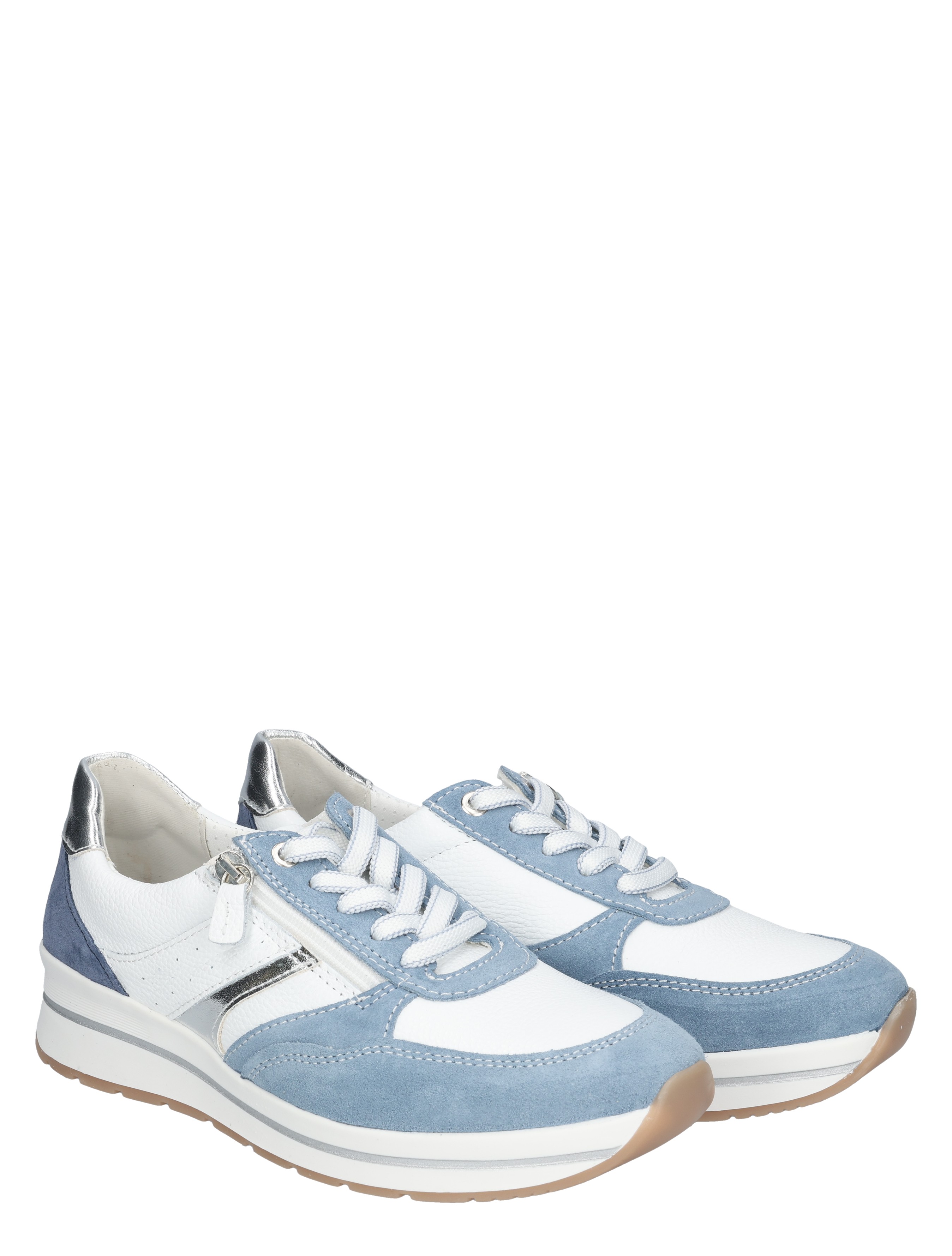 Cypres Soft - Zuby 2615611 11679 Sky suede 1002 - Dames - Veterschoenen - Casual Veterschoenen - 50843_83_5