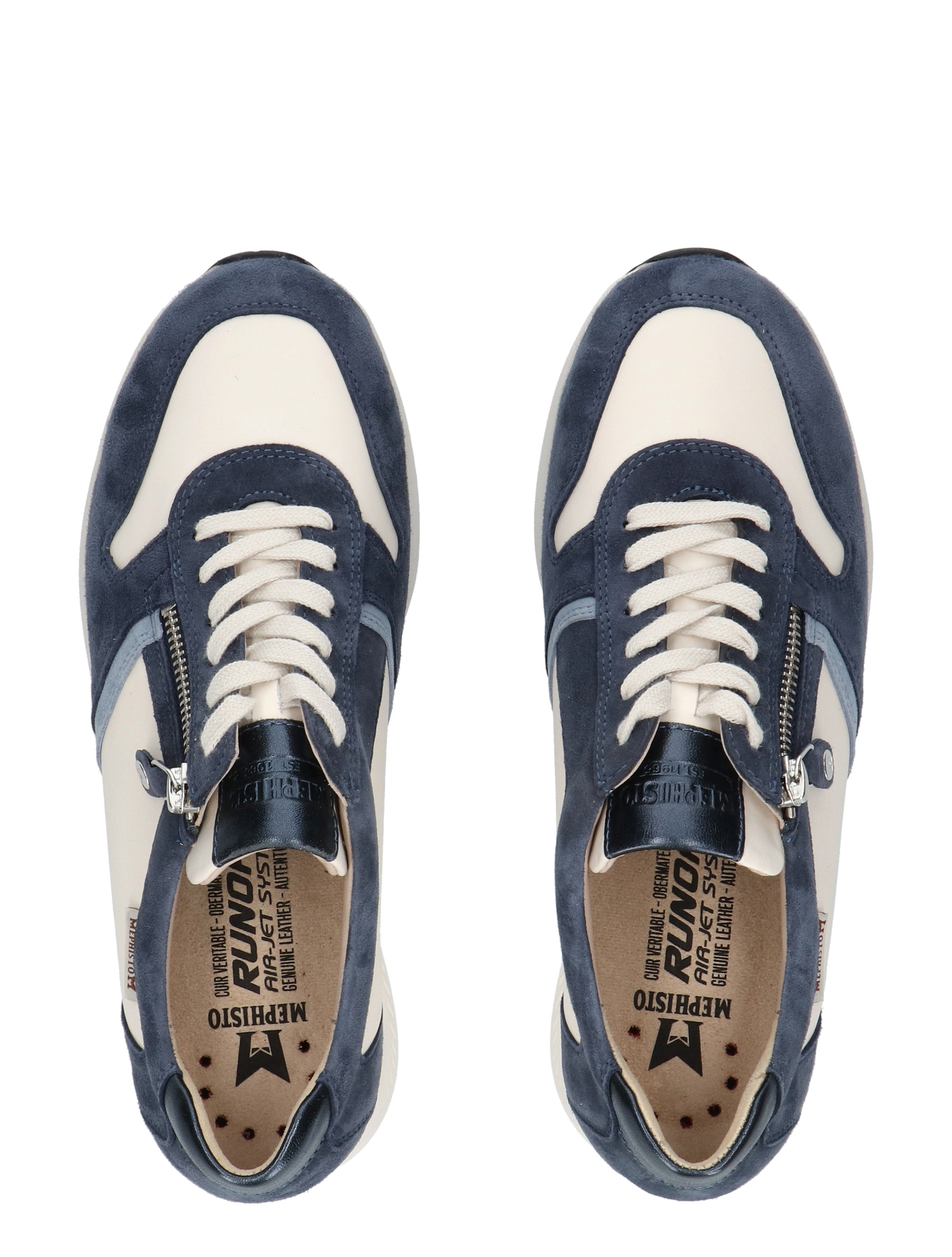 Mephisto - Kim Jeans Blue G-Wijdte - Dames - Veterschoenen - Casual Veterschoenen - 51011_33_7