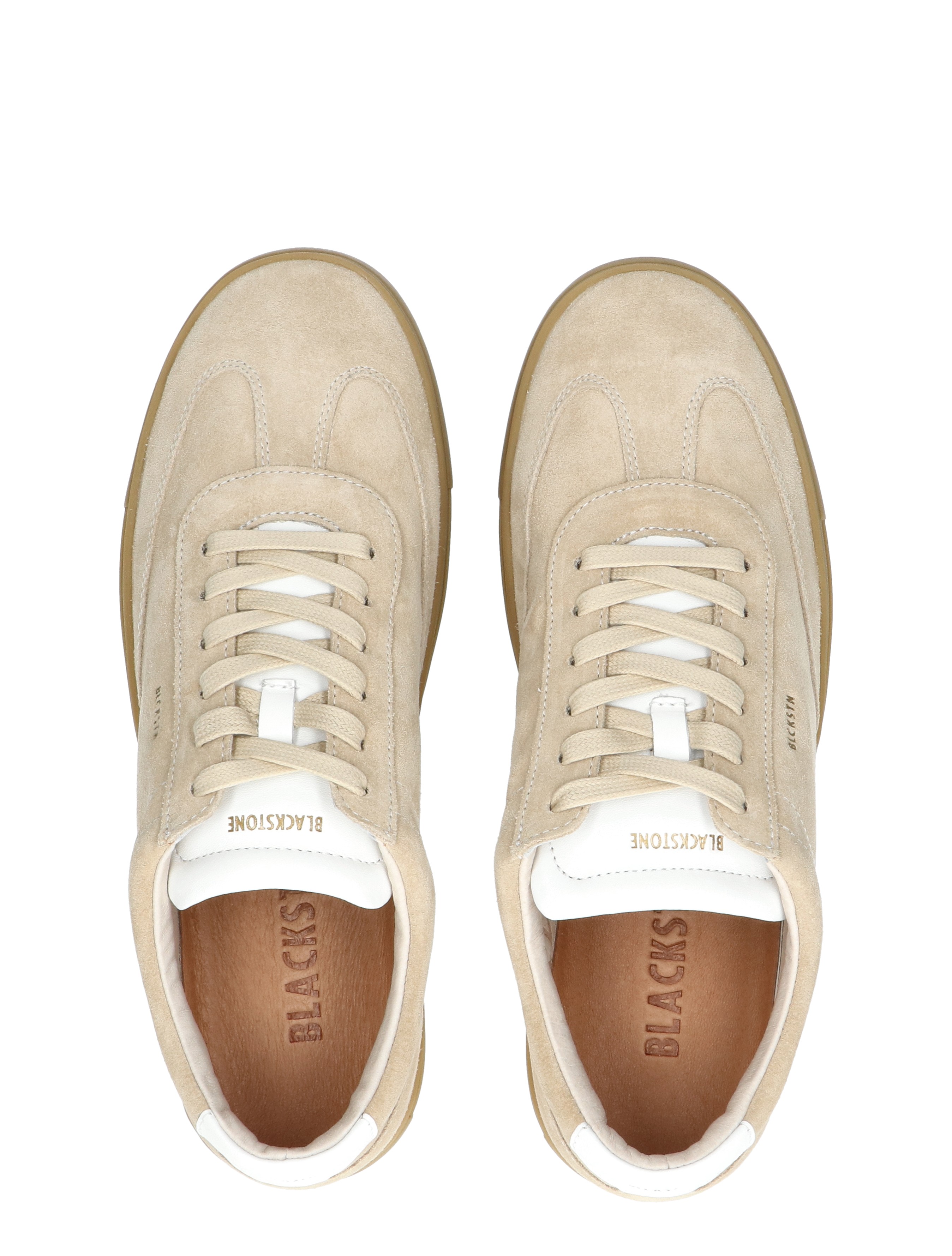 Blackstone Footwear - DG517 Bleached Sand - Heren - Lage Sneakers - Sneakers - 47289_77_7