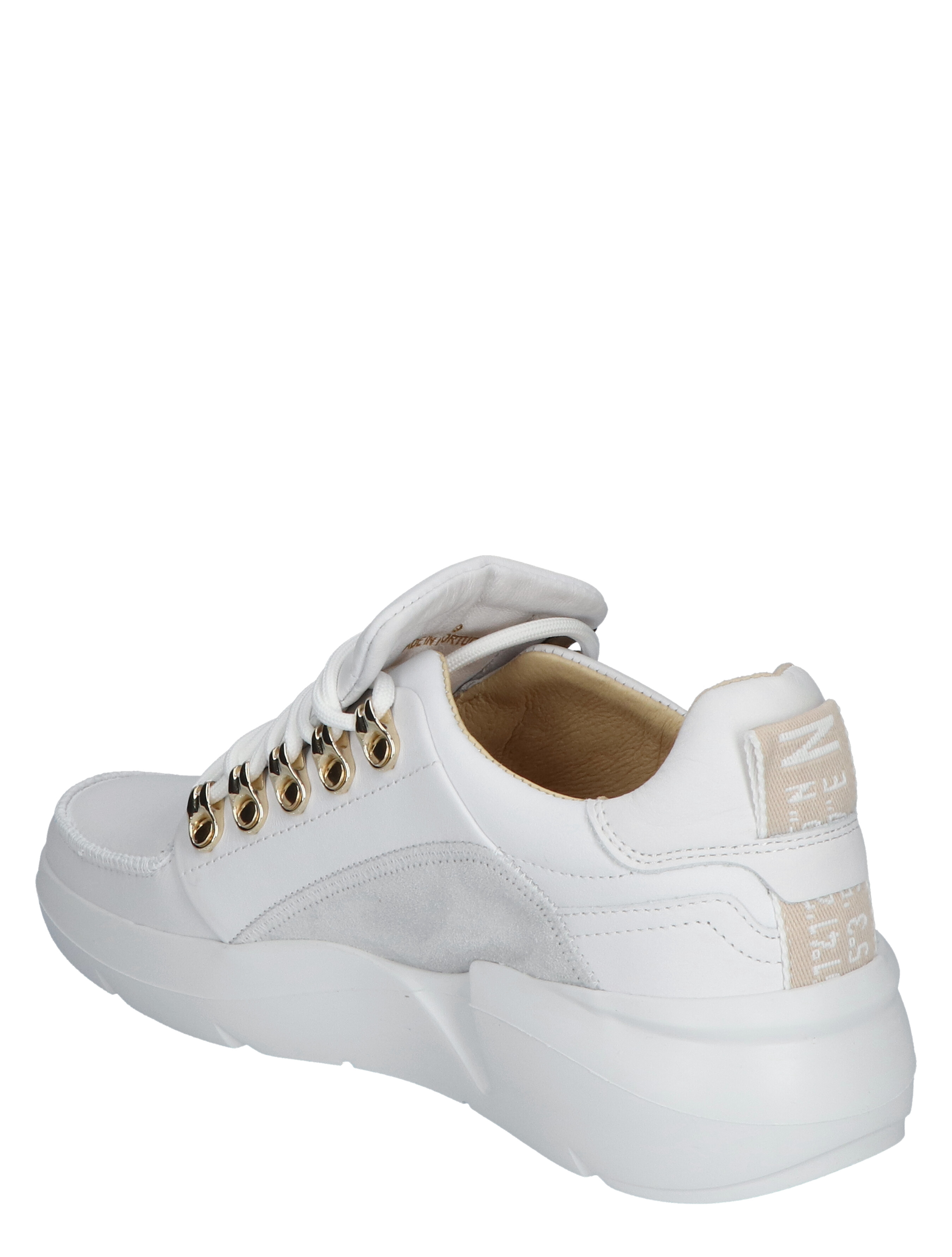 Nubikk - Roque Roman Women White Leather Go - Sneakers - Dames - Lage Sneakers - 37857_88_4