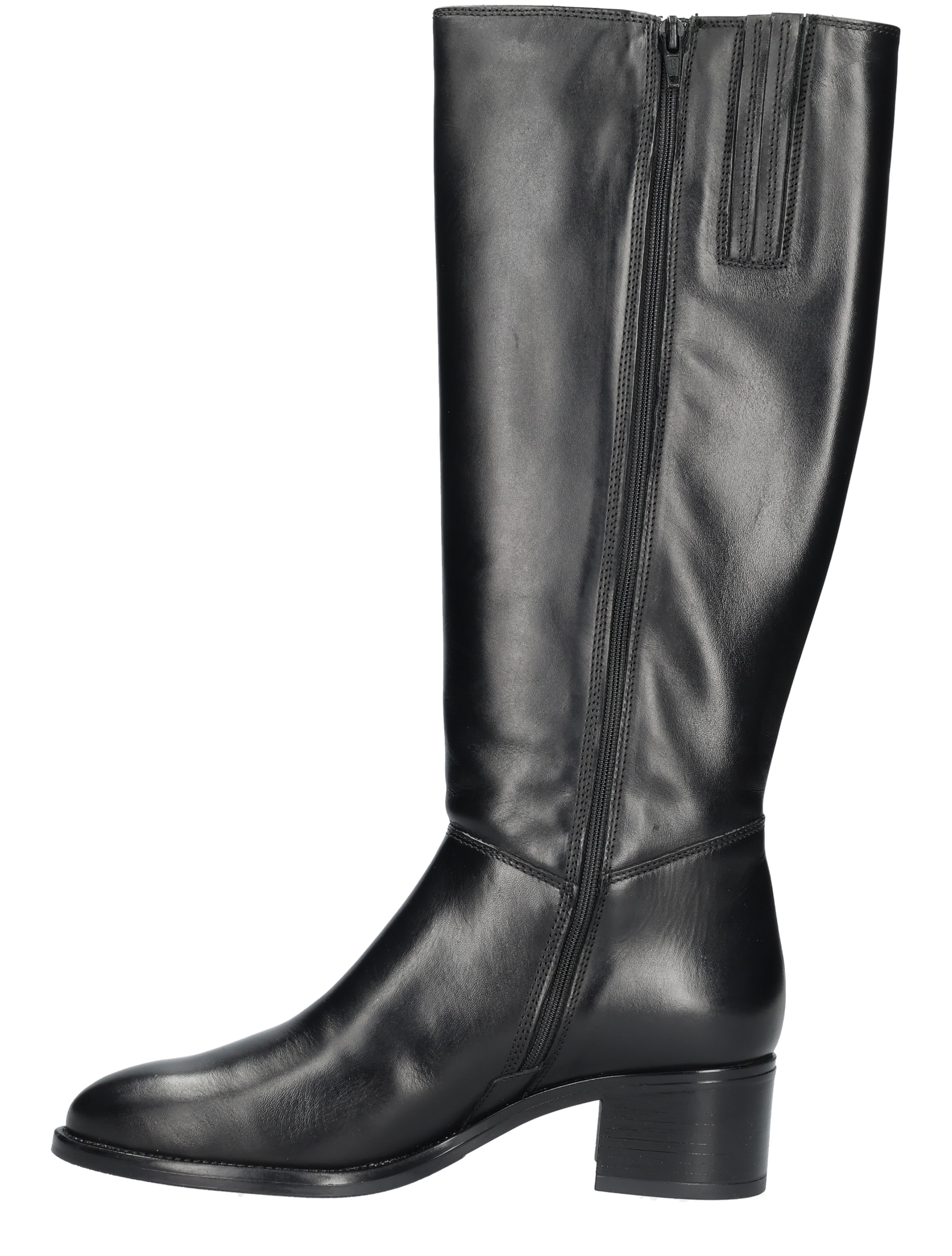 Gioia - Yva 2540049 158 Nero Leather - Dames - Boots - Lange Laarzen - 49534_11_2