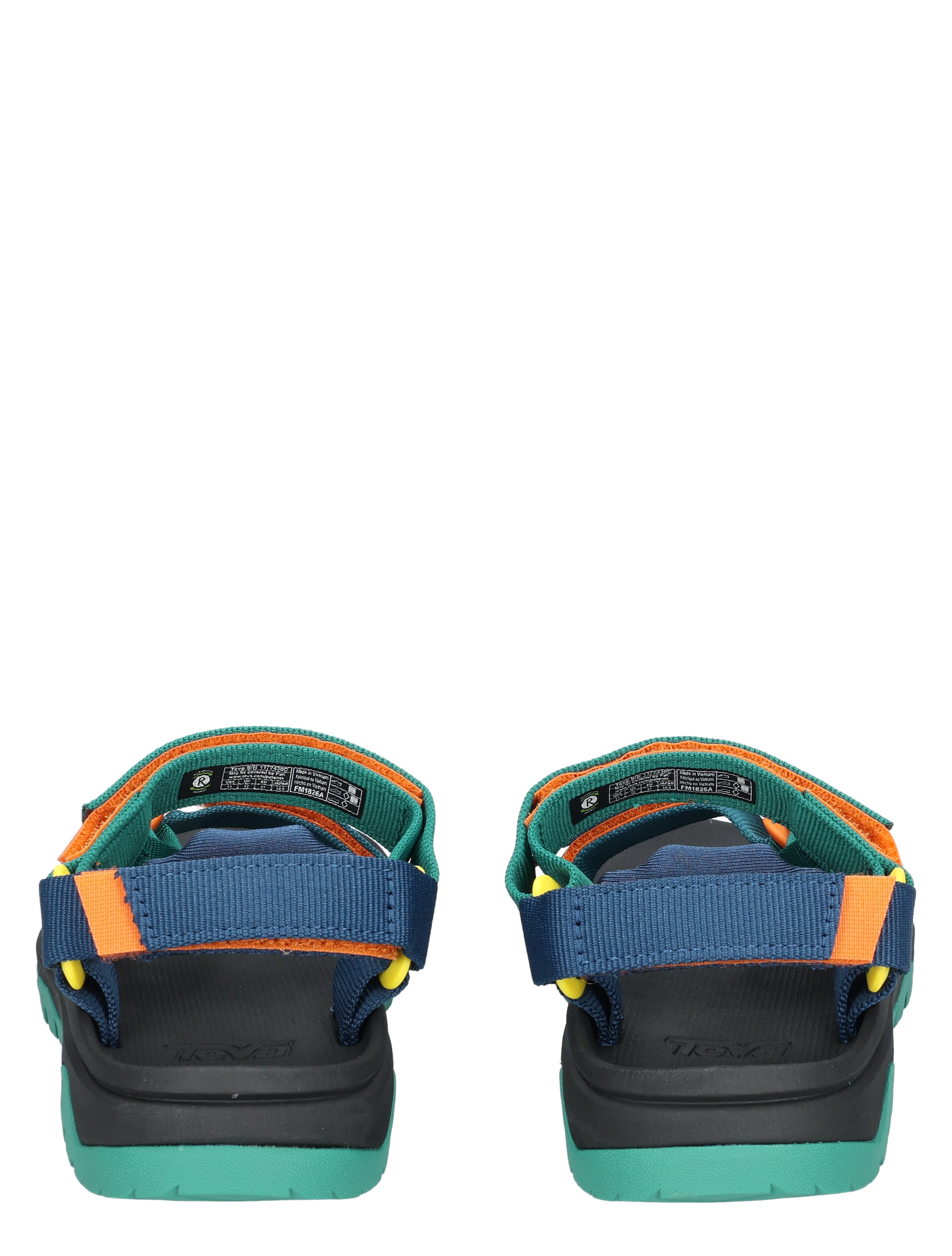 sandal, sandalen, open-toe, band, multicolor