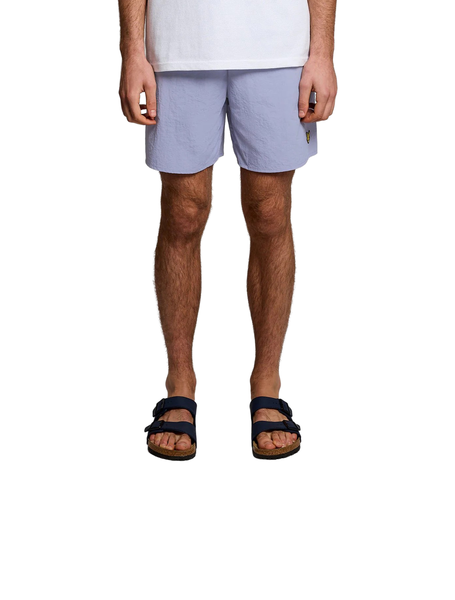 Lyle and Scott - Plain Swimshort SH1204VB Y128 Bubble Blue - Heren - Broeken & Shorts - 49961_03_2