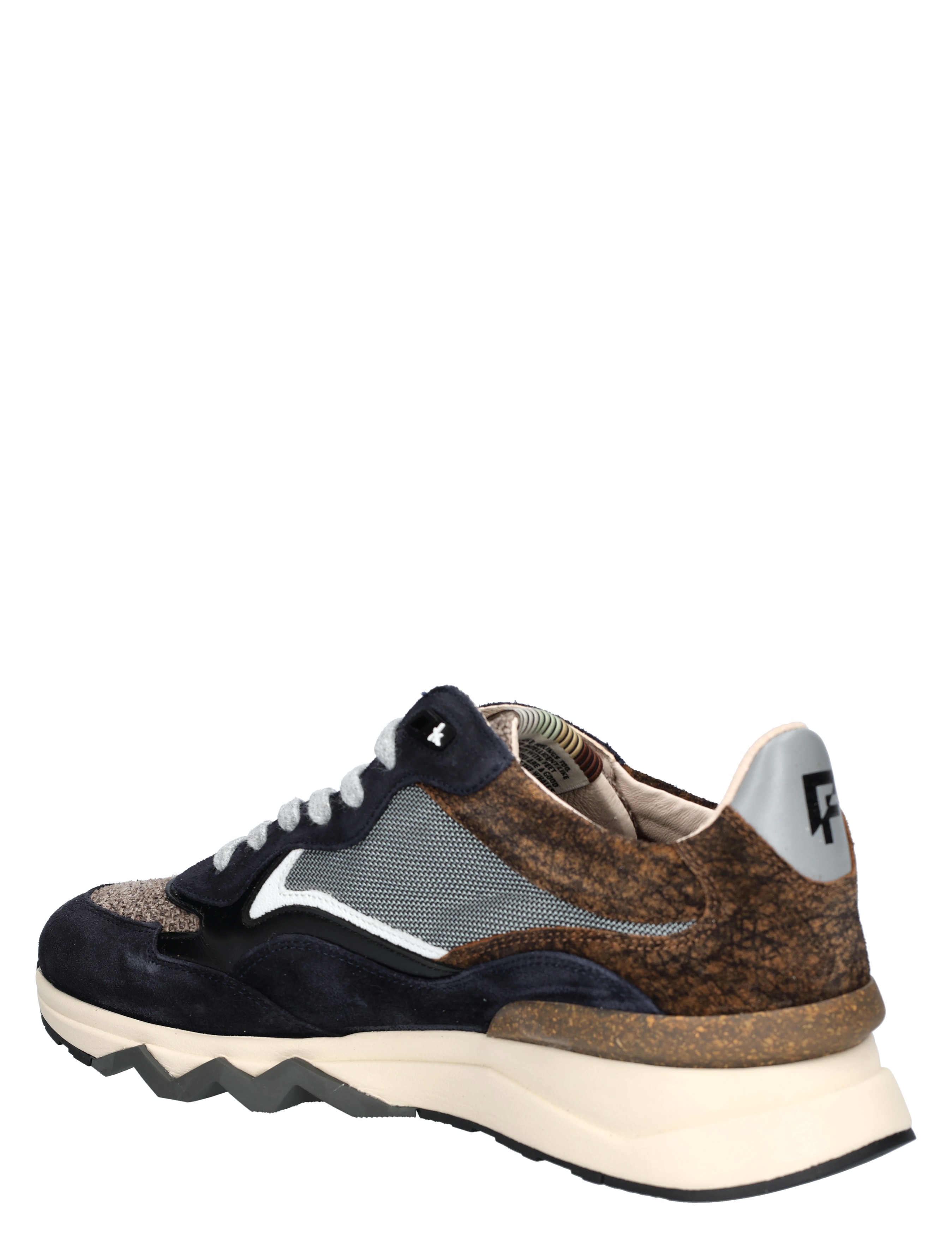 Floris van Bommel - De Zager SFM-10178 41-01 Dark Blue G+ Wijdte - Heren - Lage Sneakers - Sneakers - 49303_32_4