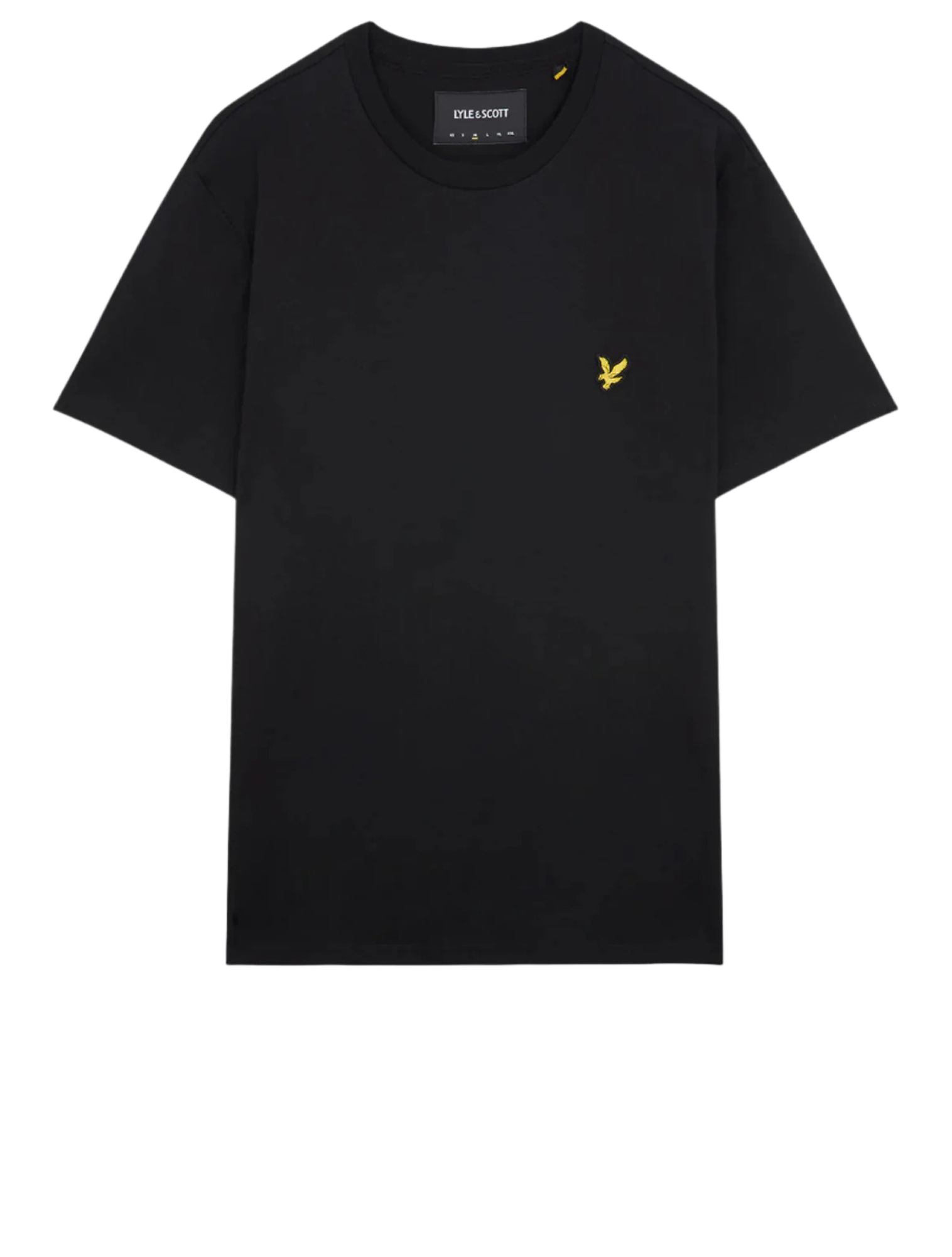Lyle and Scott - Plain T-Shirt Jet Black - Heren - T-Shirts & Polos - 49958_11_1