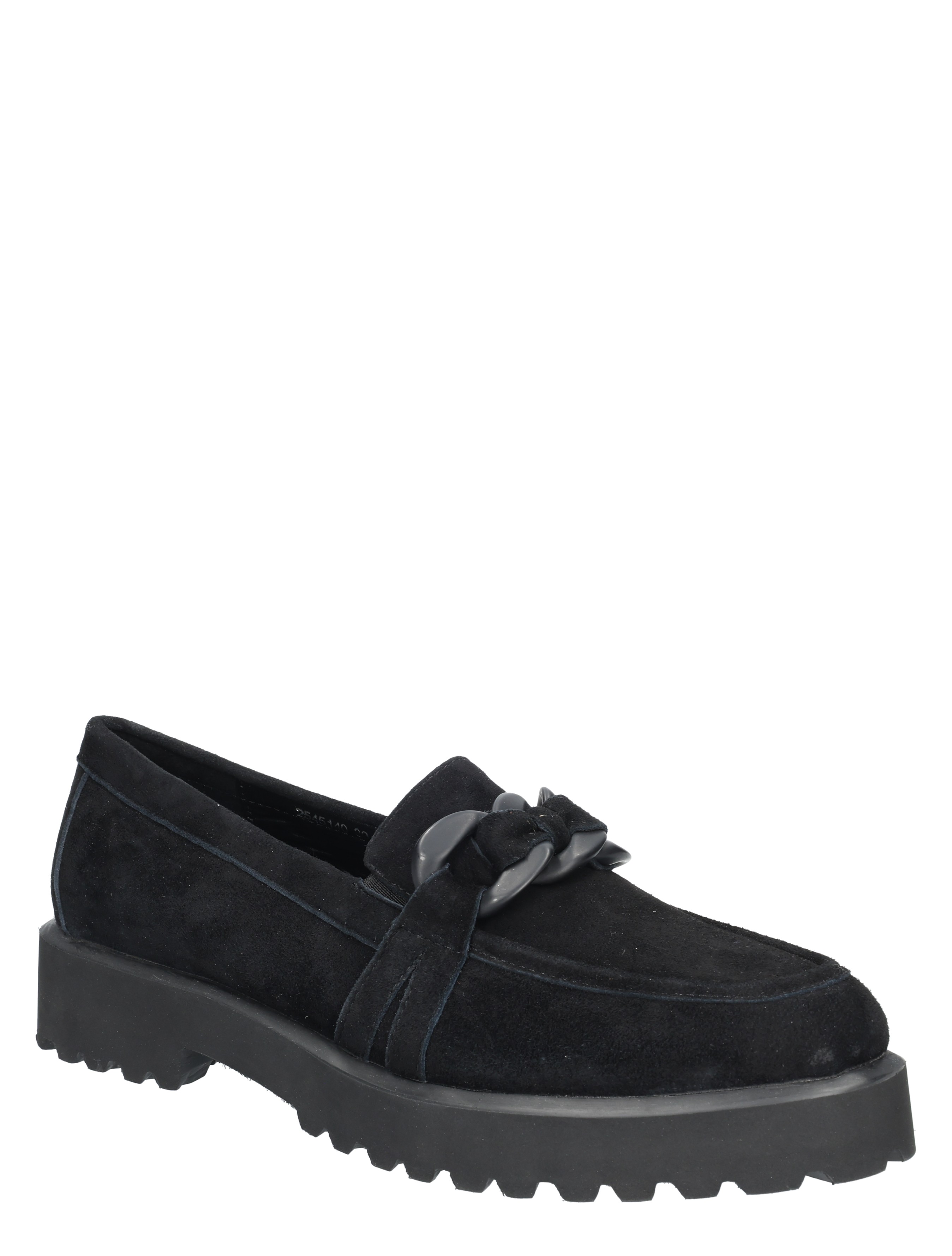 Di Lauro - Celestina Black Suede - Dames - Loafers - 49492_11_3