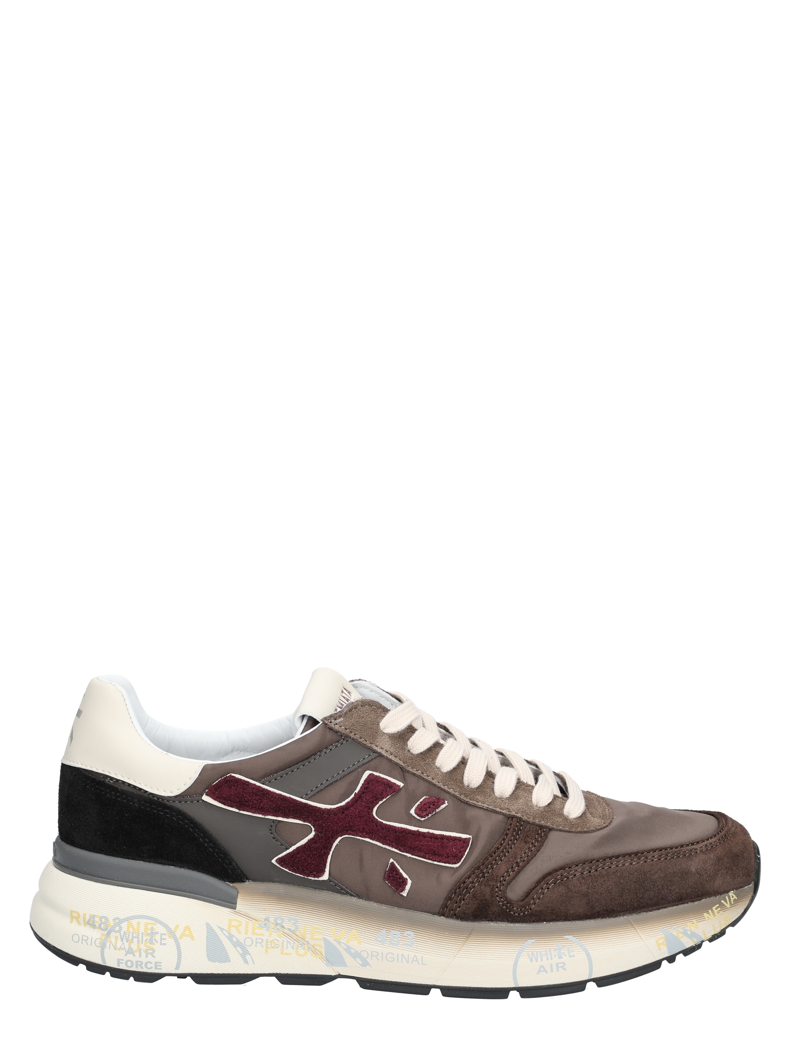 Premiata - Mick Men 7714 Brown - Heren - Lage Sneakers - Sneakers - 48275_22_1