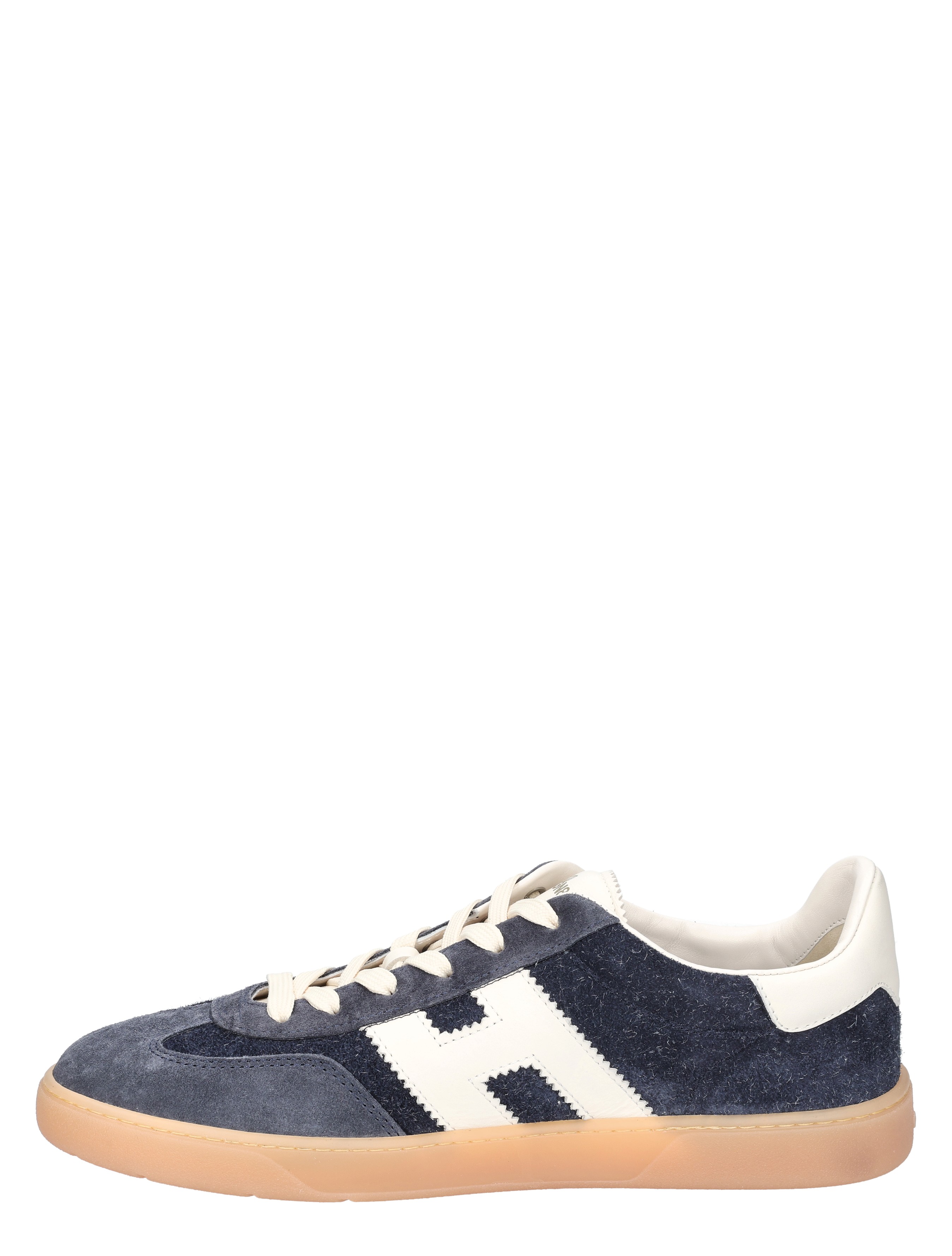 sneaker, suede, slim sneaker, blue, gum rubber sole