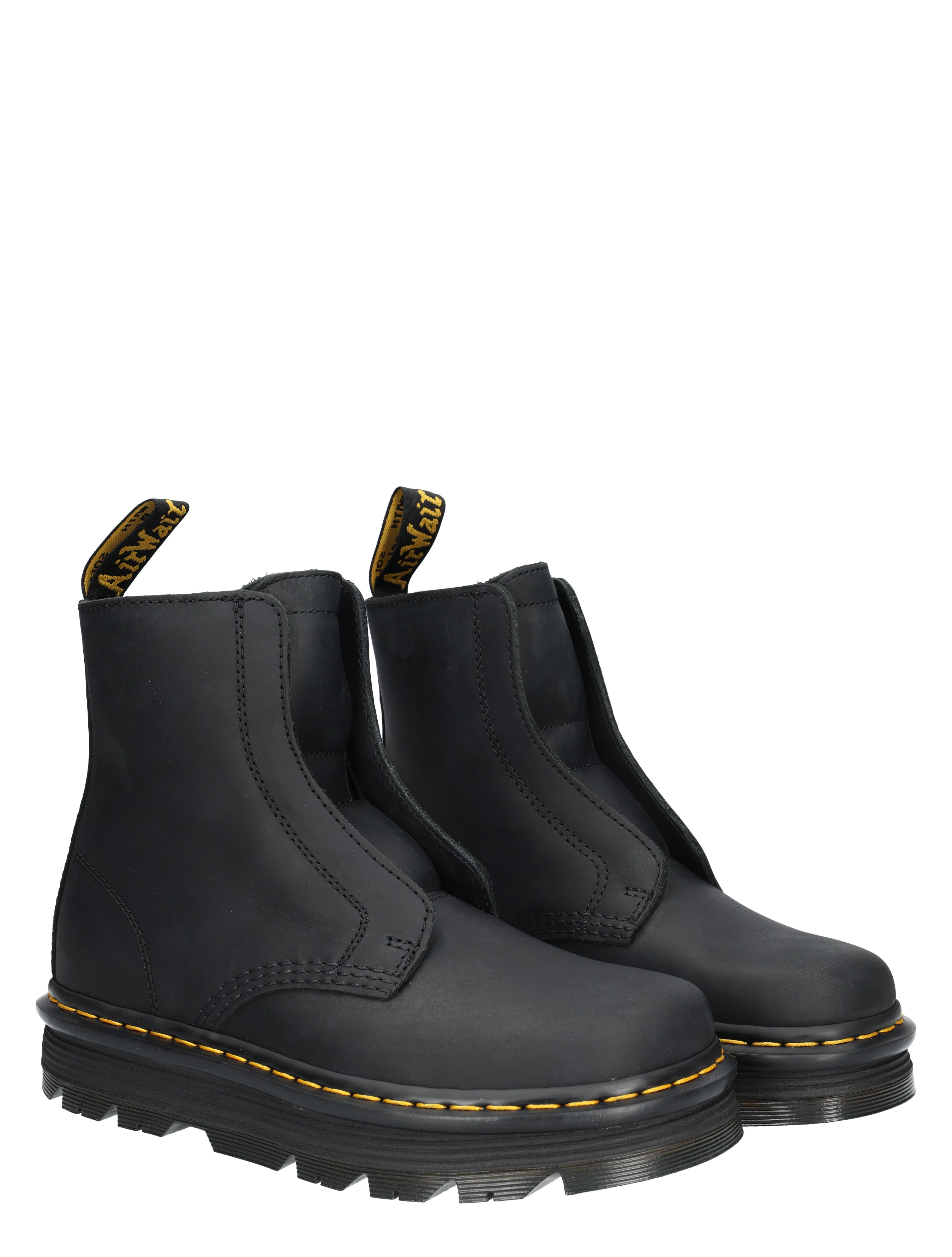 Dr. Martens - Zebzag Lace Less Black Wyoming - Dames - Boots - Enkellaarsjes - 48221_11_5