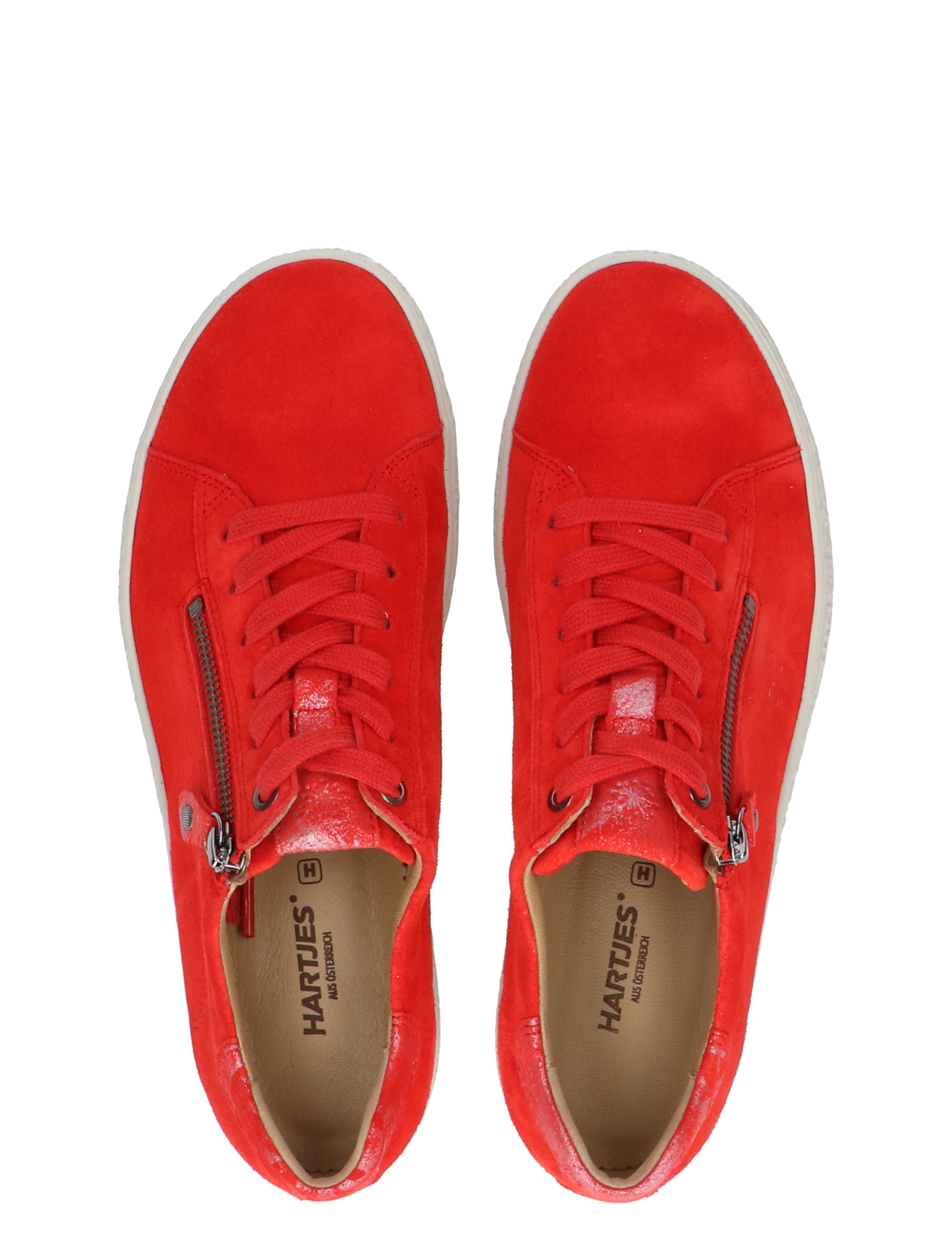 Hartjes - Phil Flame Red H-Wijdte - Dames - Veterschoenen - Casual Veterschoenen - 44118_44_7