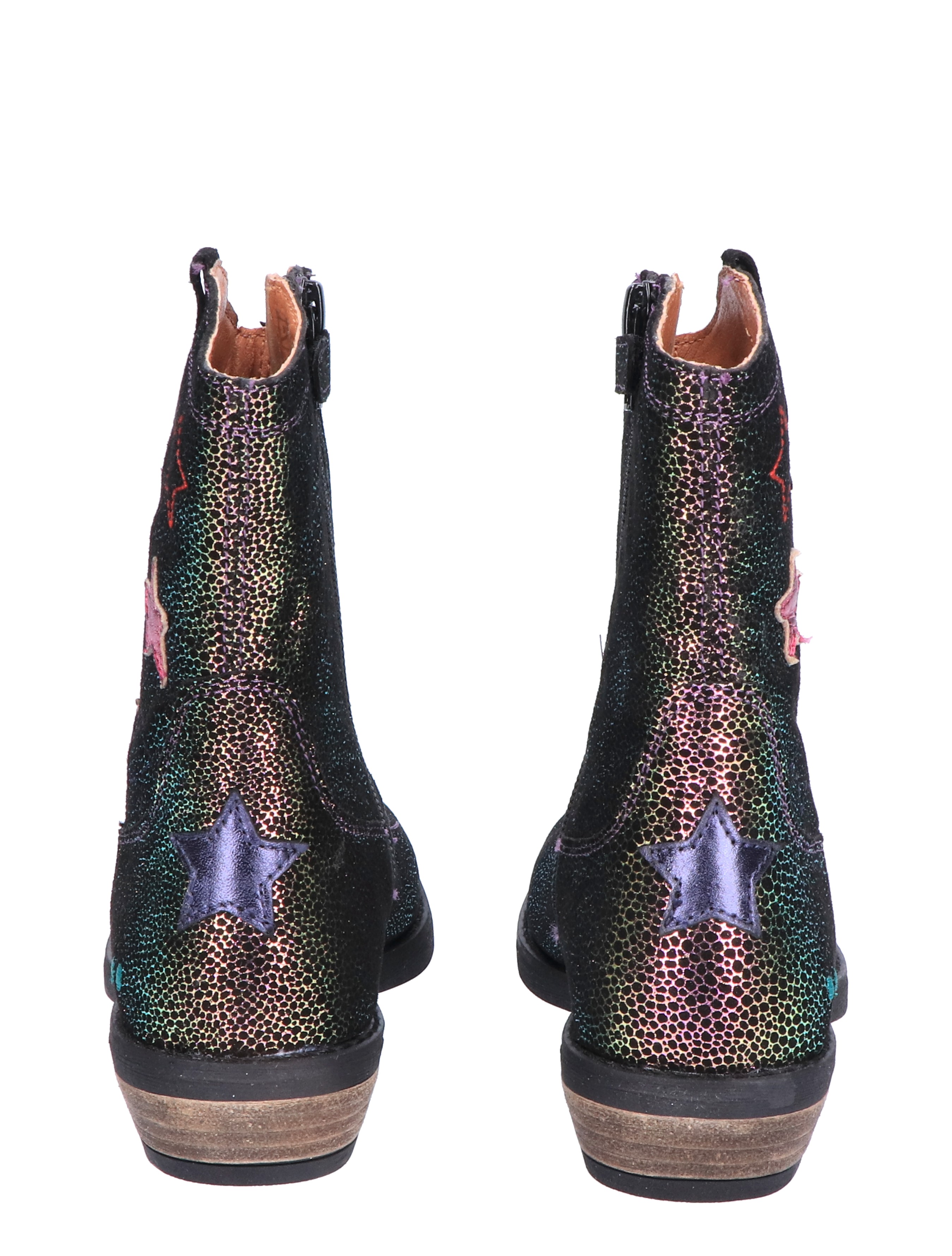 Bunnies - Roos Rodeo Spot Multi Color - Meisjes - Boots - Enkellaarsjes - 45729_59_6