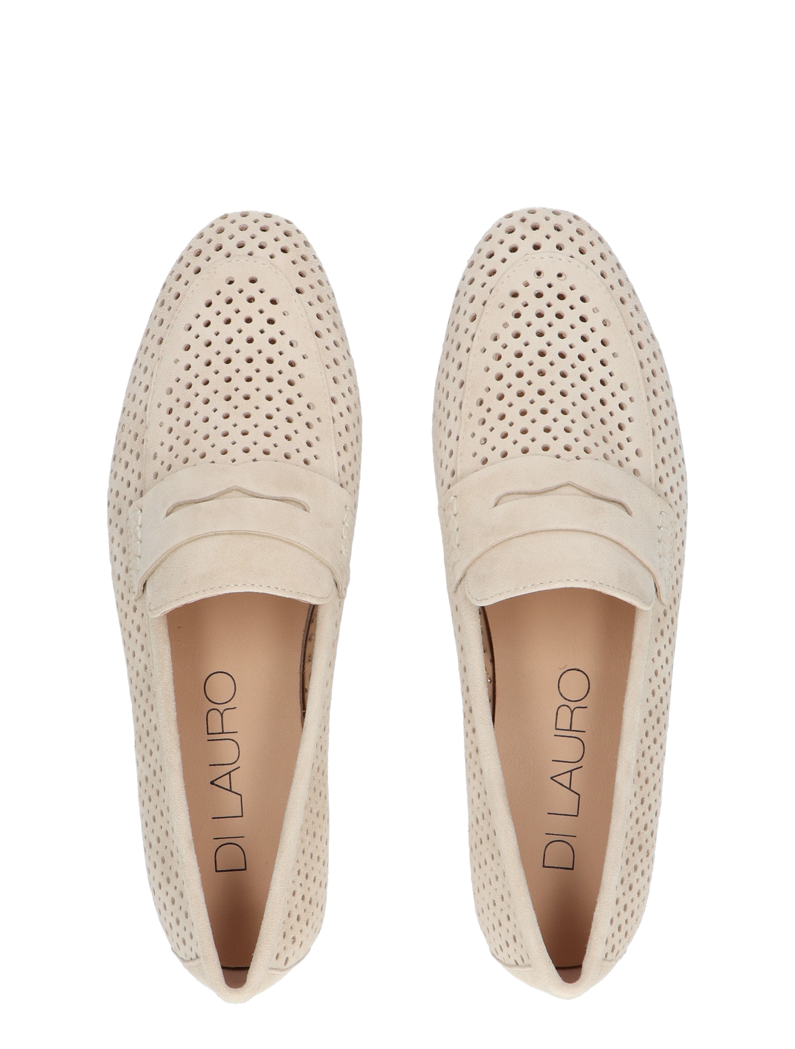 Di Lauro - Toska Light Beige - Loafers - Dames - 47639_77_7