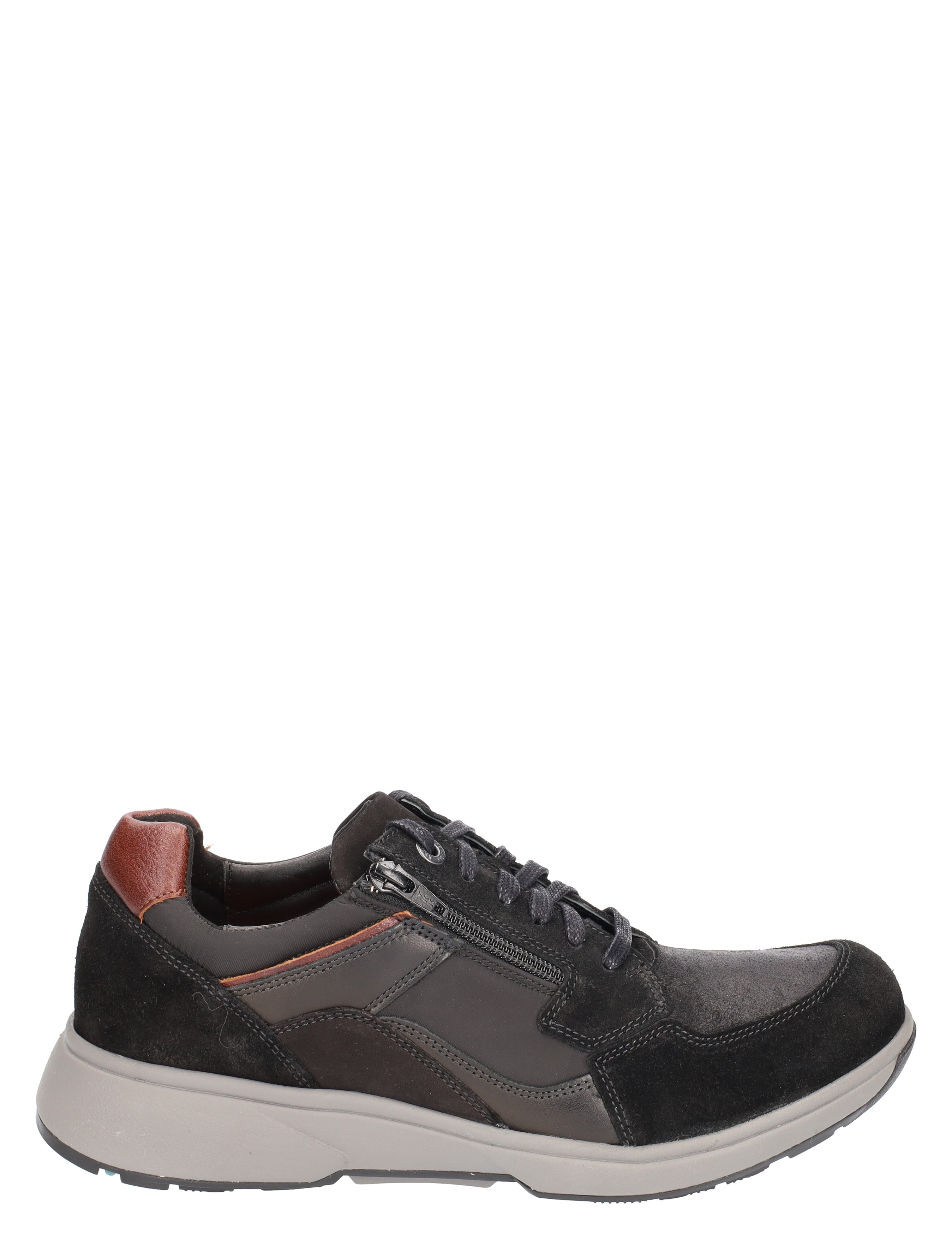 Xsensible - 30406.2 Zurich Black H-Wijdte - Heren - Veterschoenen - Casual Veterschoenen - 36434_11_1