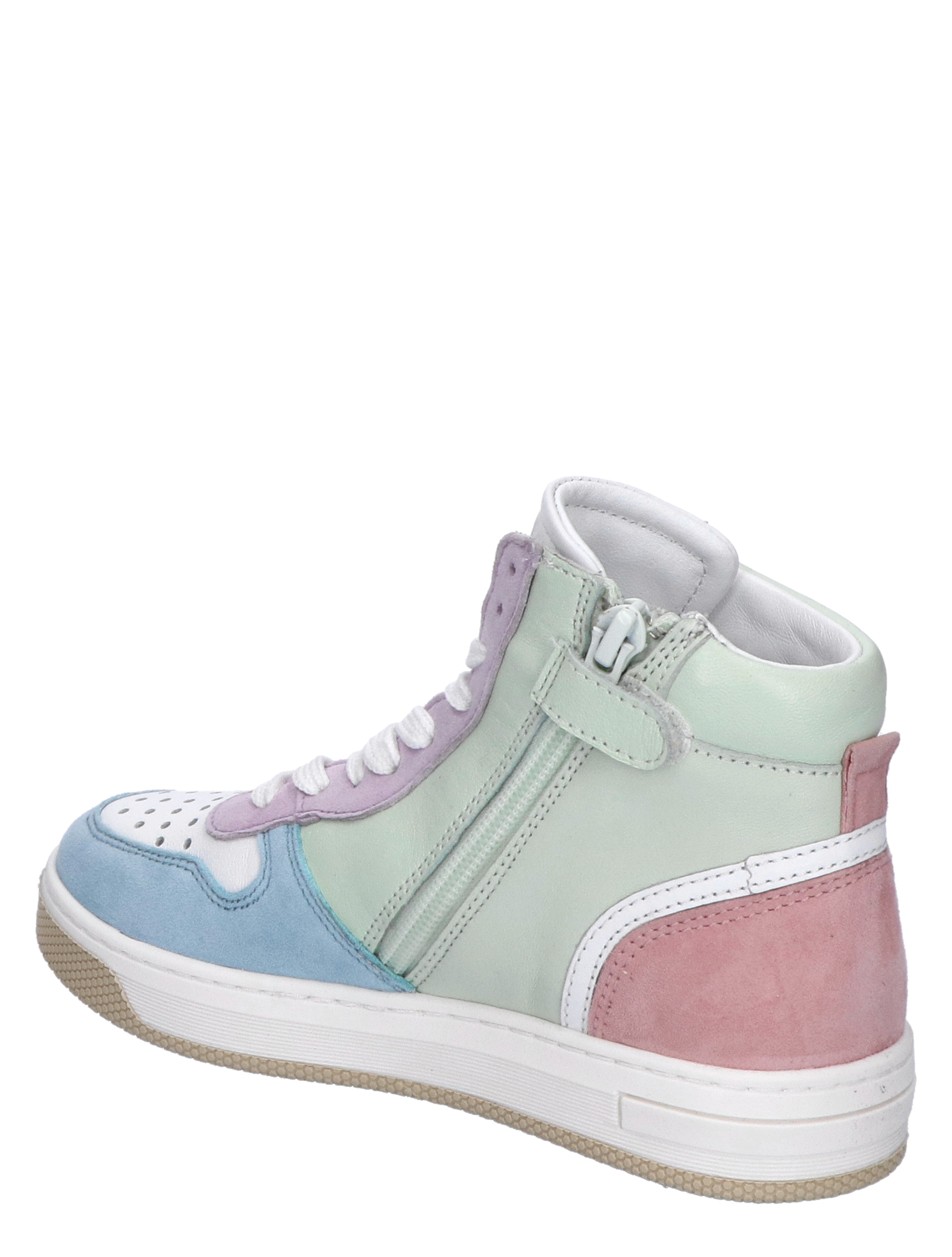 Hip - H1301 Blue Combi - Meisjes - Sneakers - Hoge Sneakers - 44371_59_4