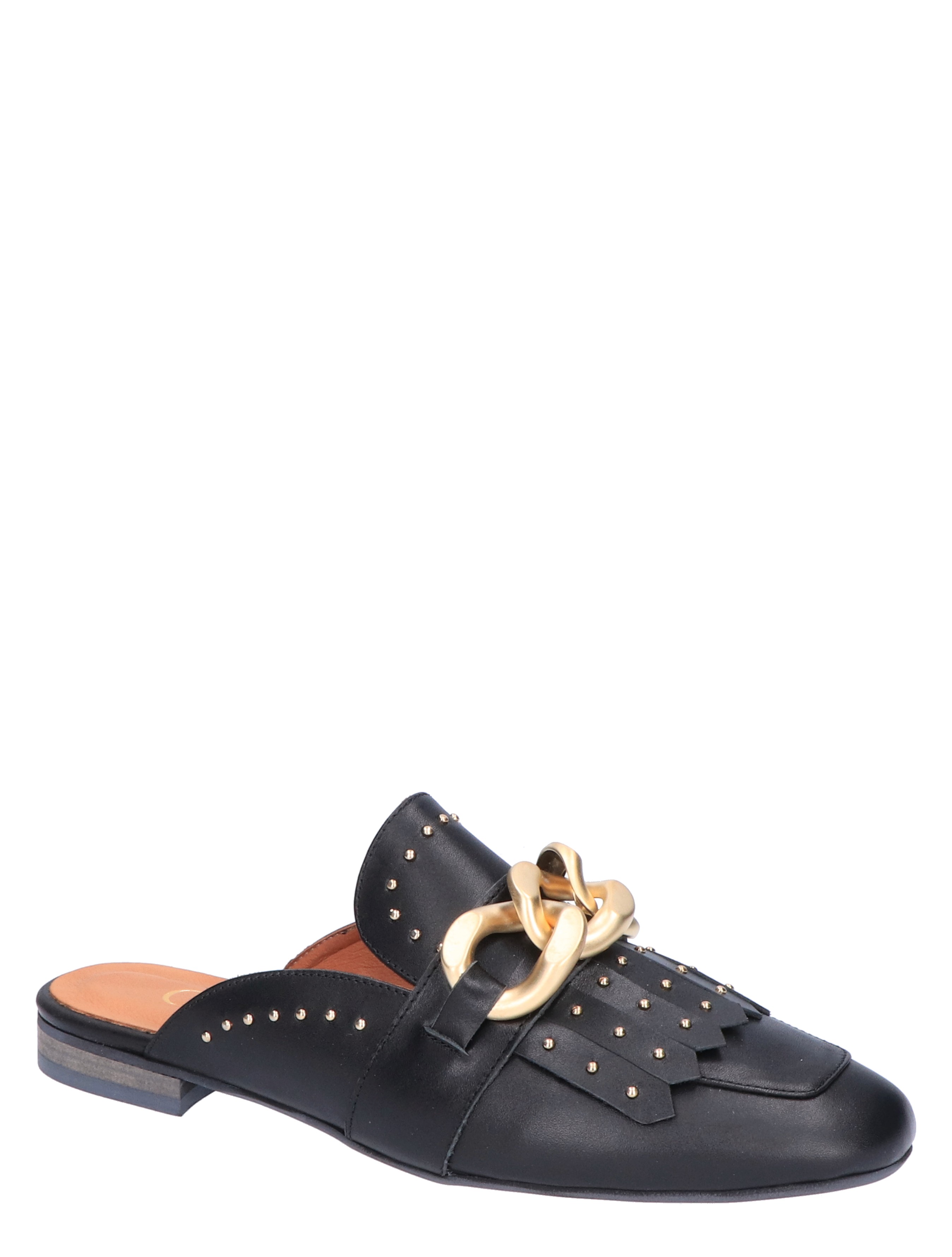 Gioia - Wynne Black Leather - Dames - Muiltjes - 47683_11_3