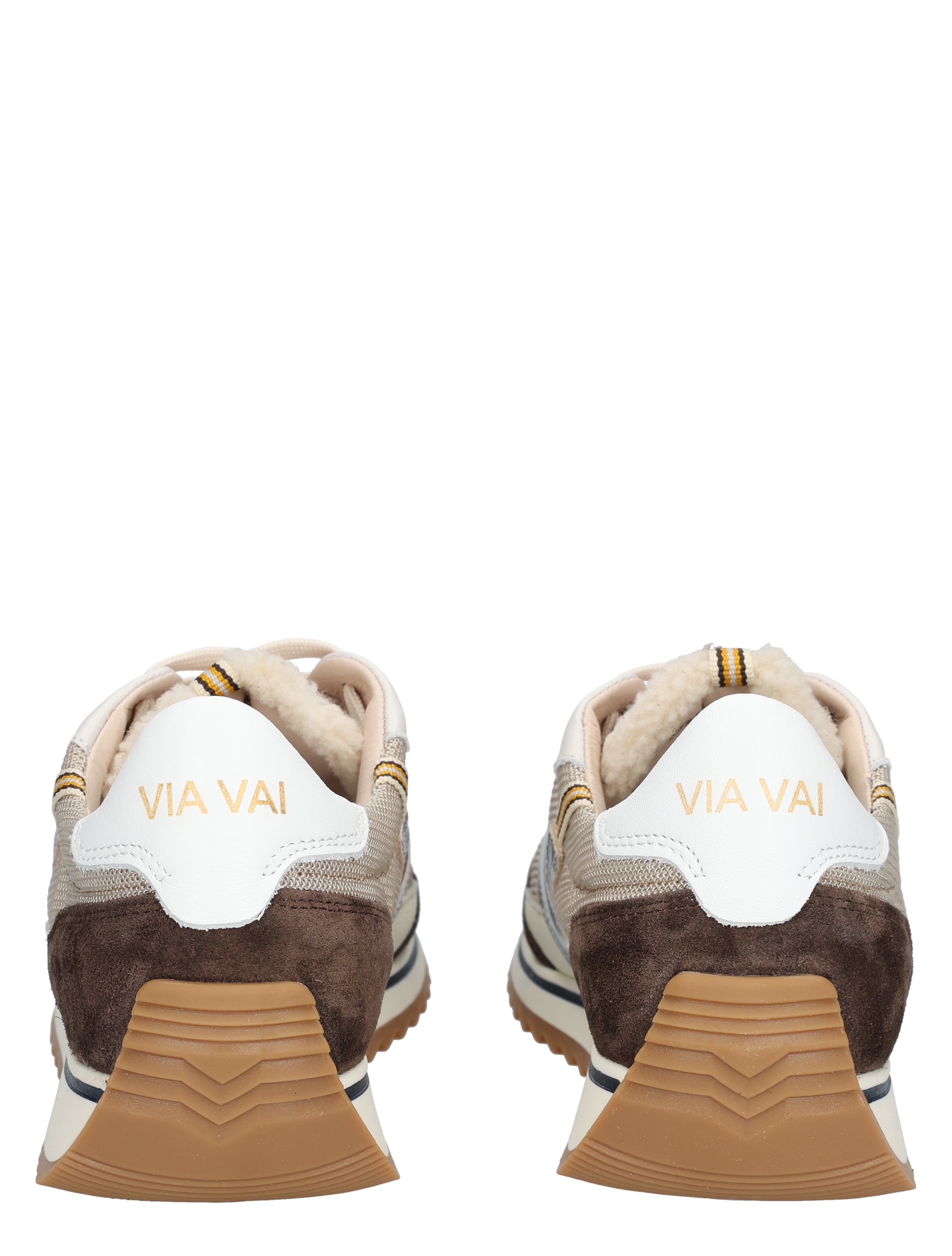 VIA VAI - Mikki Natalia 62334 01-204 Beige - Sneakers - Dames - Lage Sneakers - 49336_77_6