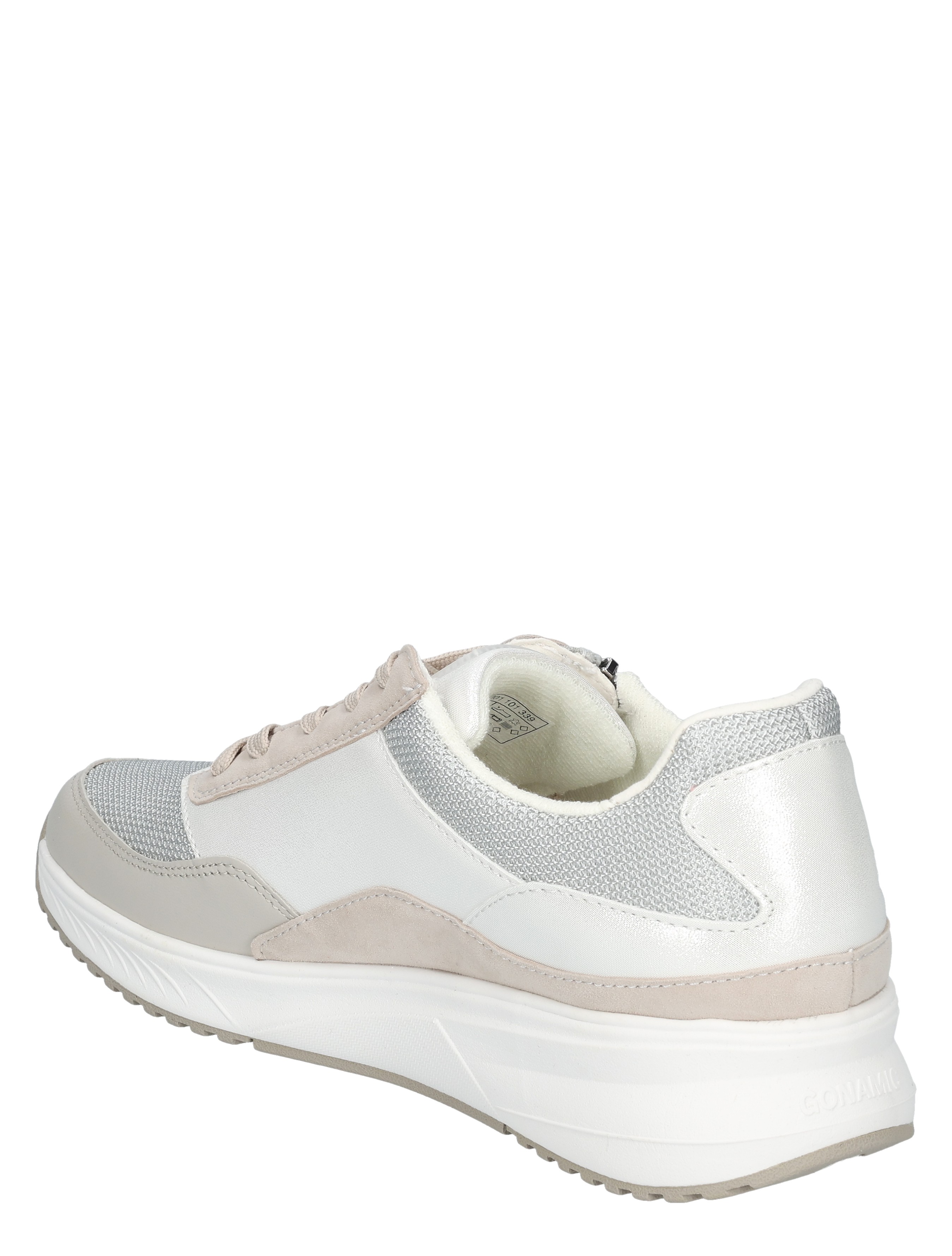 Waldlaufer - 765001 101 339 Aston Mesh Grau - Dames - Veterschoenen - Casual Veterschoenen - 50382_79_4