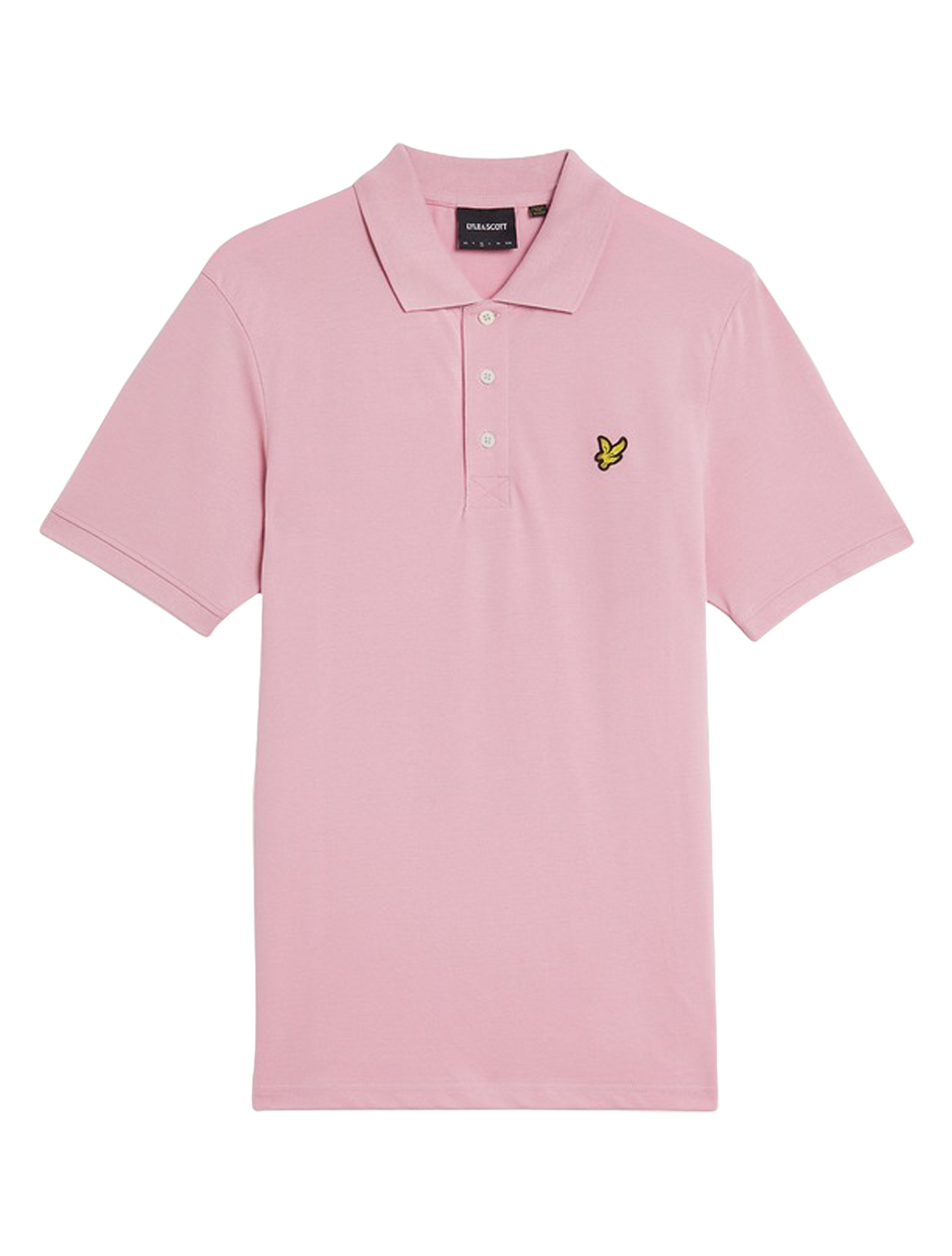 Plain Polo Shirt  X574 Pink Light