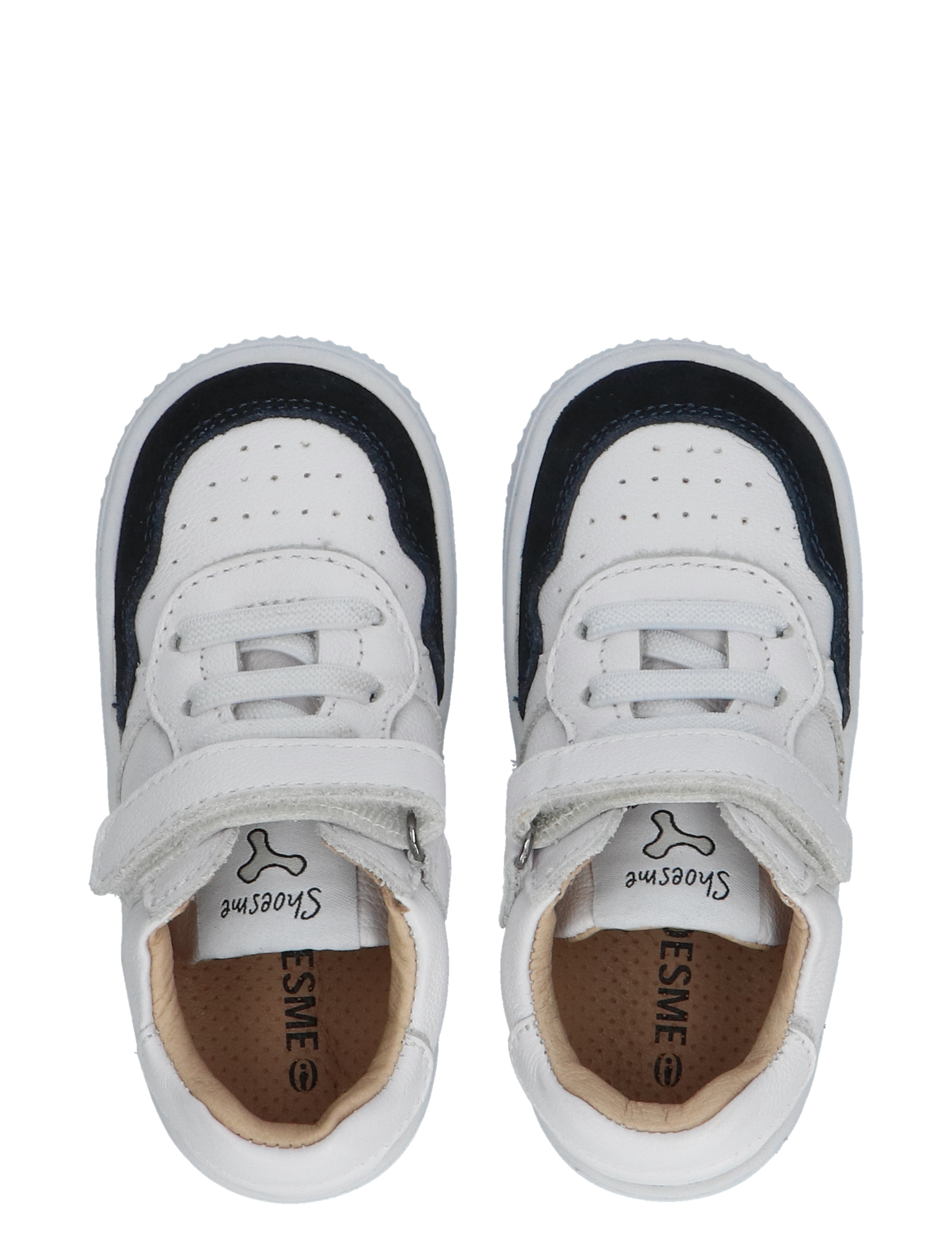 Shoesme - BN24S012 White Dark Blue - Jongens - Babyshoenen - 44390_83_7