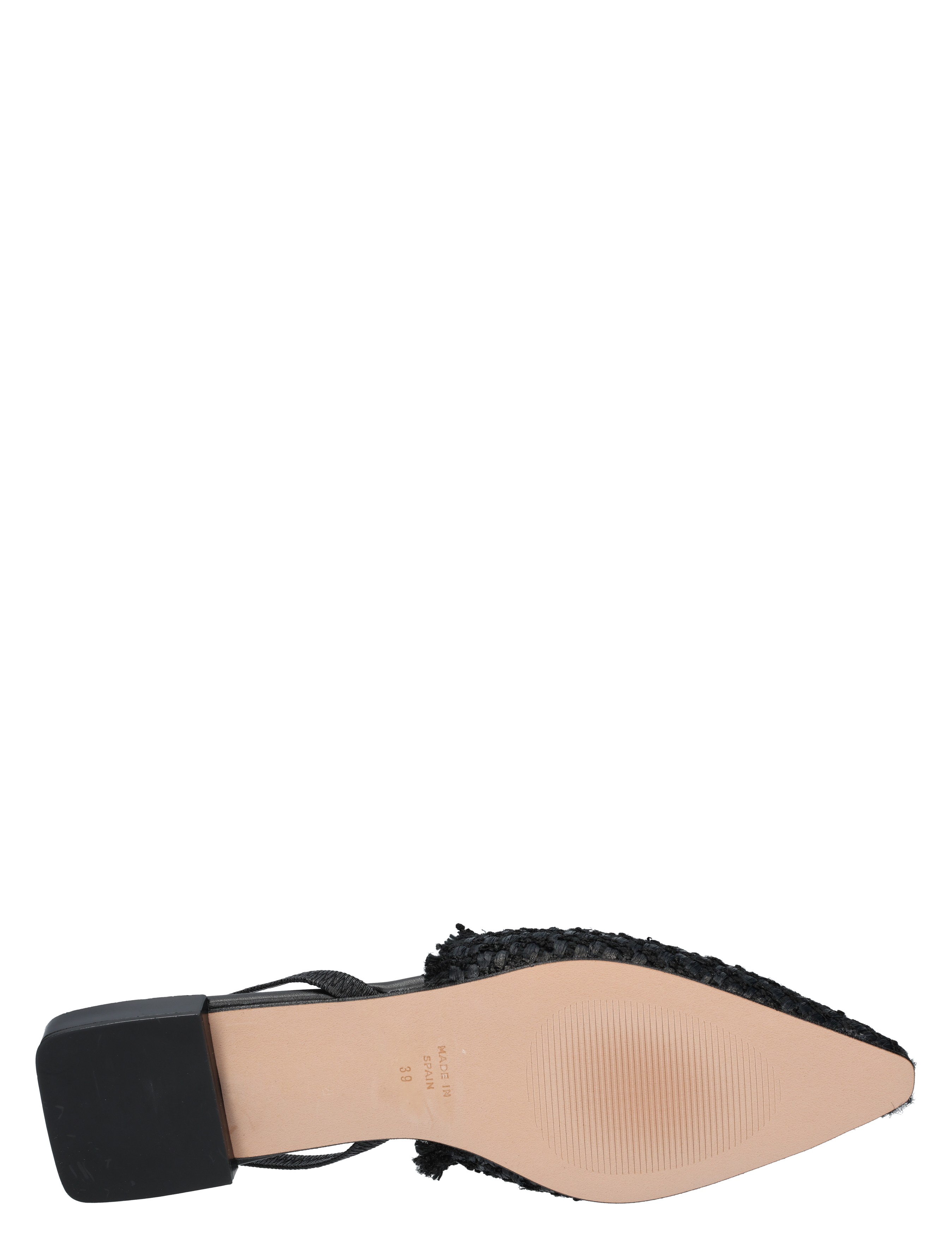 Angel Alarcon - 25009-530B Rafia Black - Dames - Ballerinas - 47947_11_7