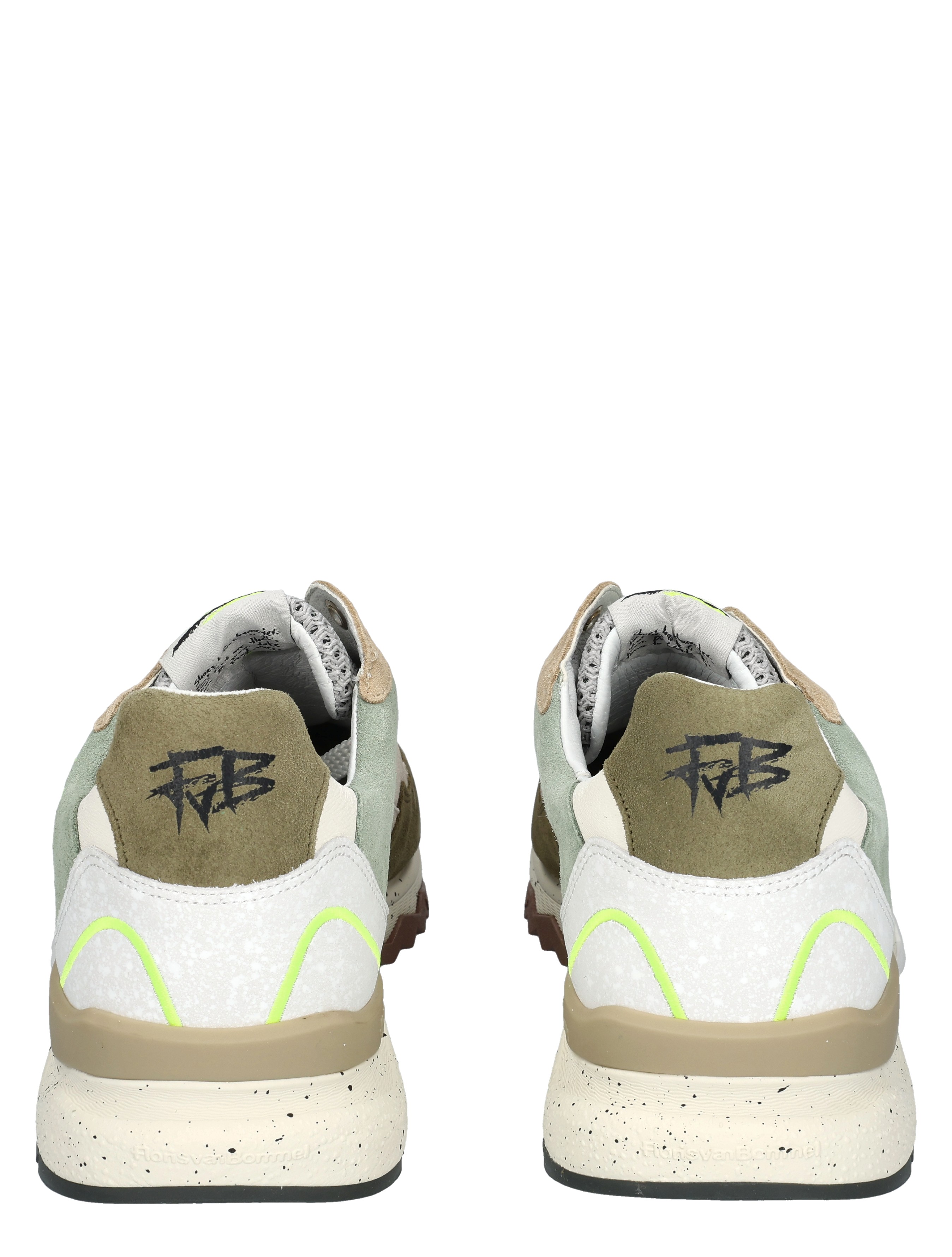 Floris van Bommel - De Treener 10243 52-01 Light Green G+ Wijdte - Heren - Lage Sneakers - Sneakers - 50662_66_7