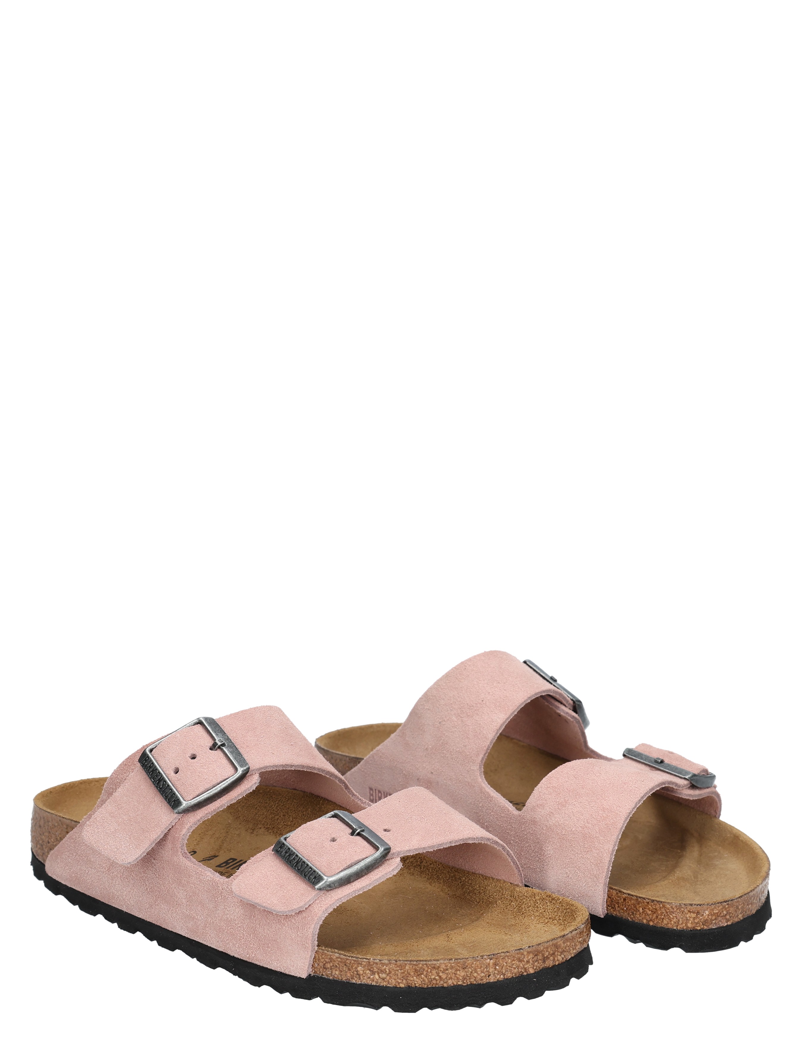 Birkenstock - Arizona 1031651 Suede Pink Clay - Dames - Muiltjes - 49865_48_5
