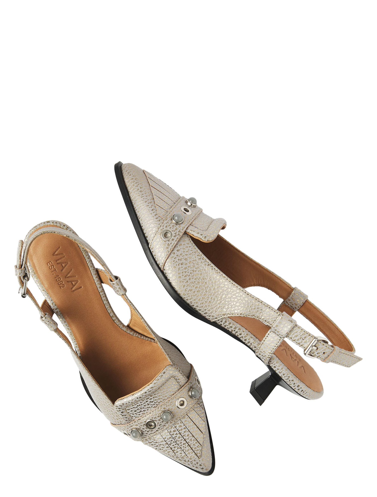 VIA VAI - 62398 Lea Aileen 03-1218 Tolosa Loden - Dames - Slingbacks - 51366_99_4