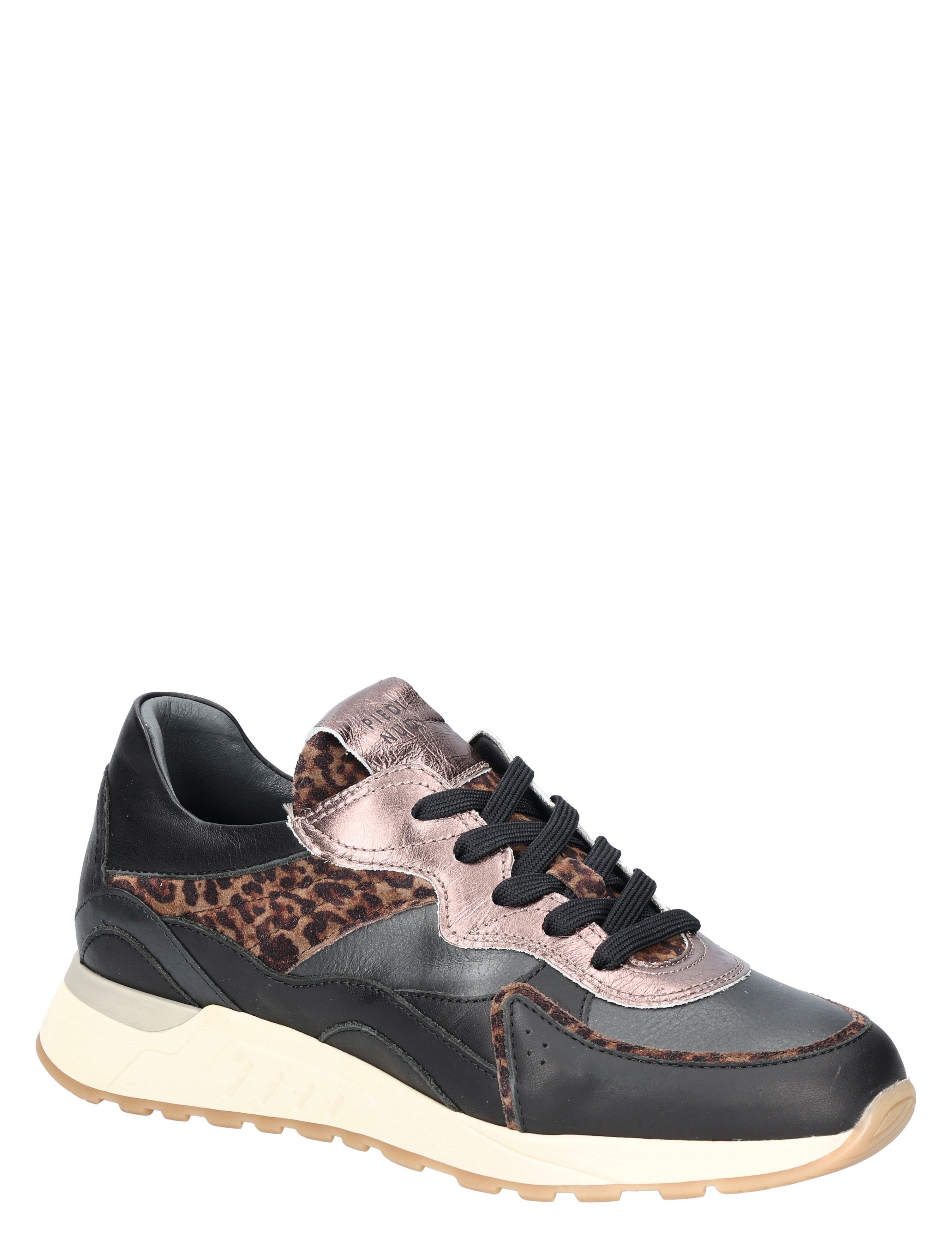 Piedi Nudi - Nova Black H-wijdte - Dames - Veterschoenen - Casual Veterschoenen - 49136_12_3