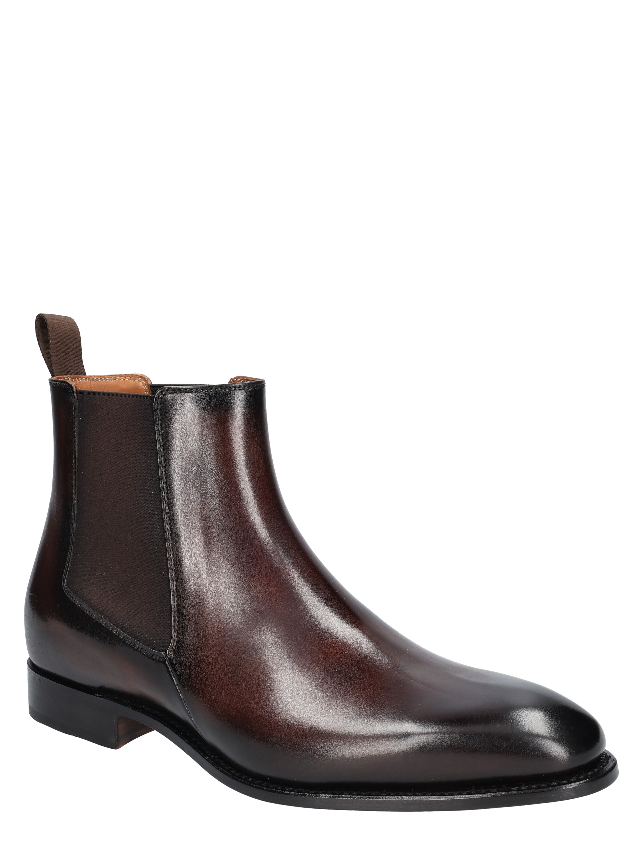 Chelsea boot, Leather, Boot, Brown, Ankle boot