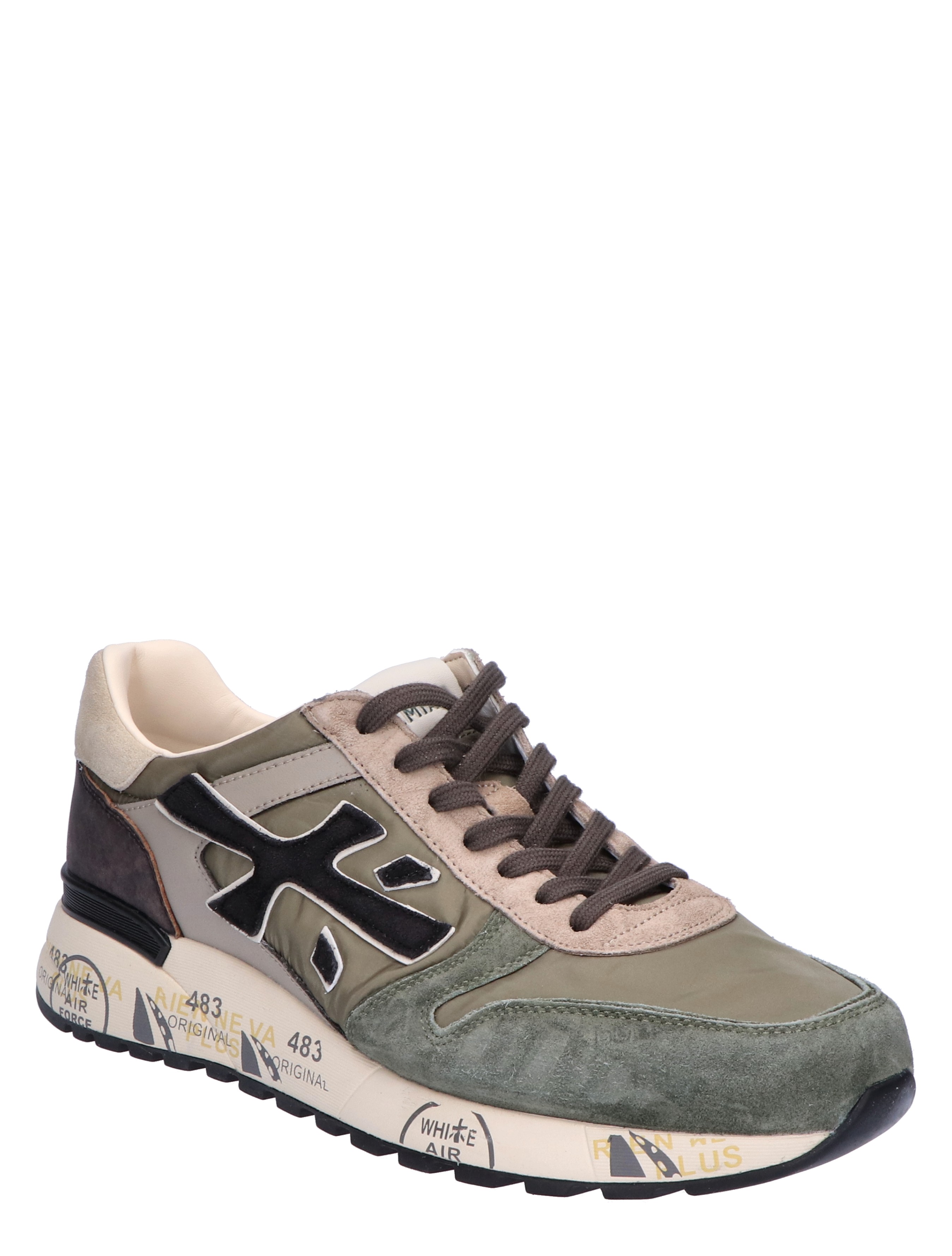 Premiata - Mick Men 6870 Green - Heren - Lage Sneakers - Sneakers - 45568_66_3