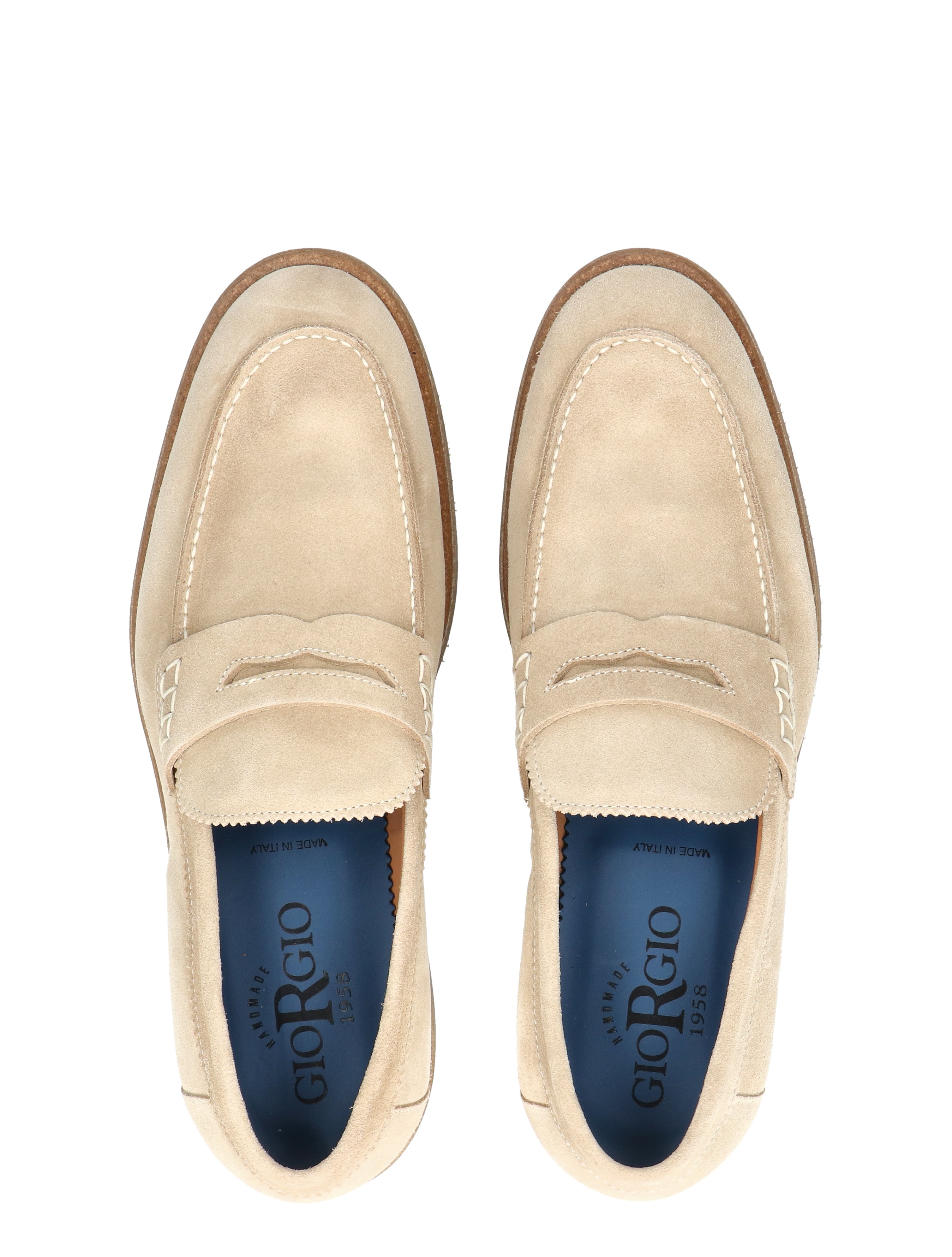 Giorgio 1958 - 92701 Papyrus Beige - Heren - Loafers - 50907_77_8