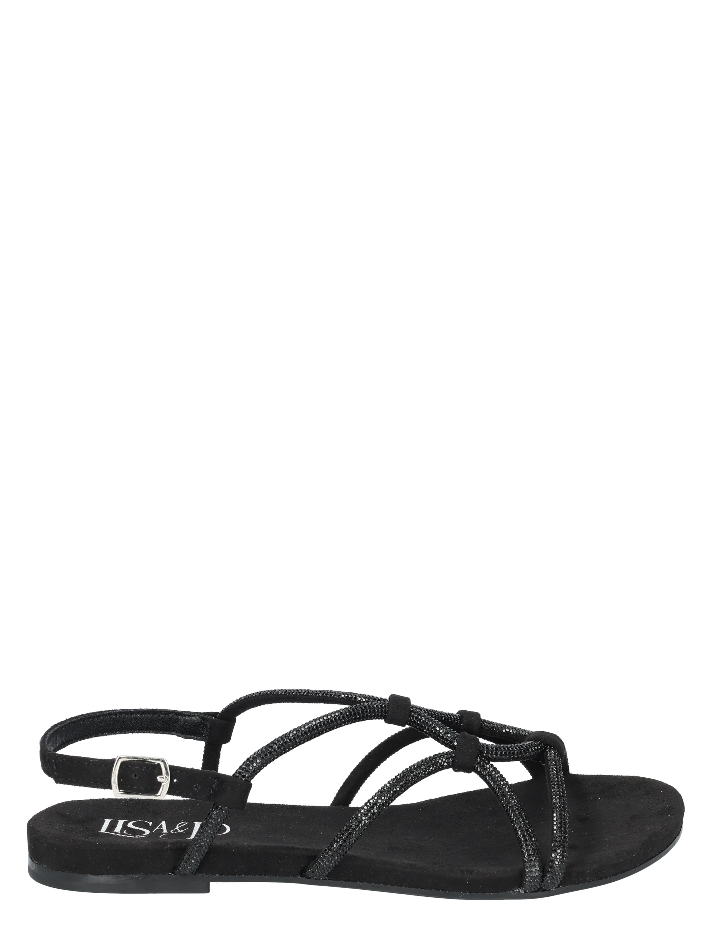 Lisa & Jo - Zaila Black - Dames - Sandalen - 50198_11_1