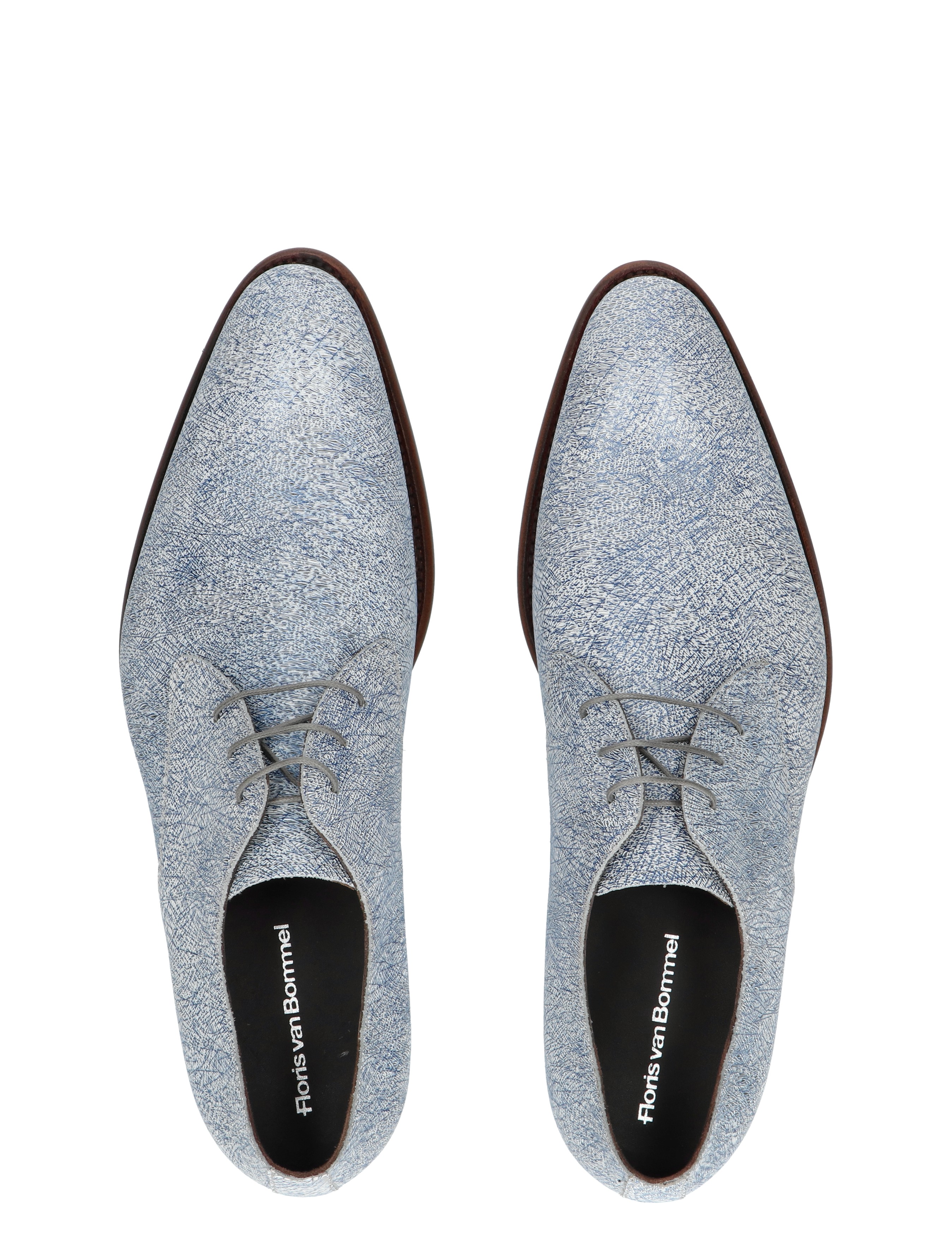 Floris van Bommel - De Stapper 41-01 Dark Blue G+ Wijdte - Heren - Veterschoenen - Nette Veterschoenen - 47124_33_7