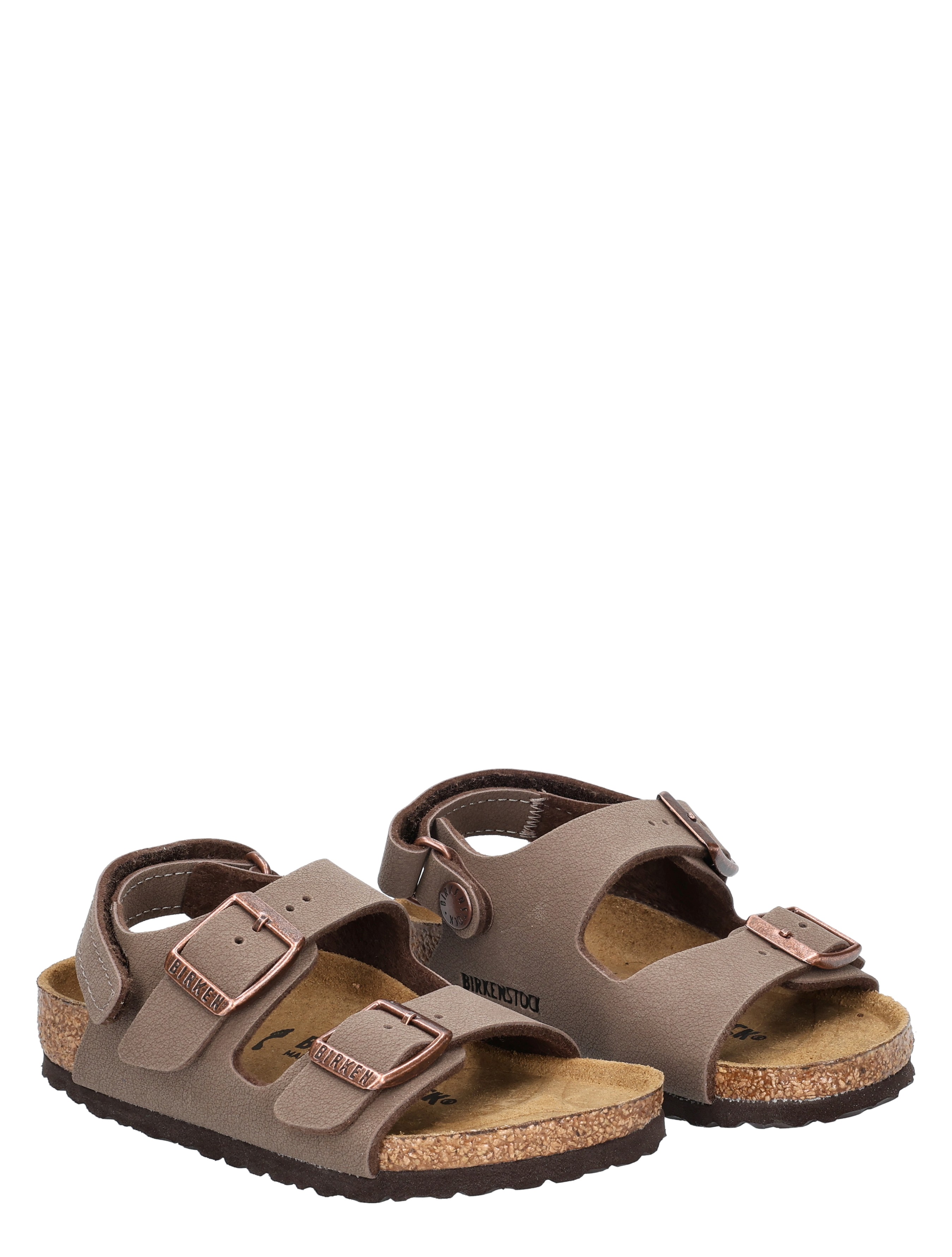 sandalen, sandalen met bandjes, tektsleer, cognac, platform-sandaal