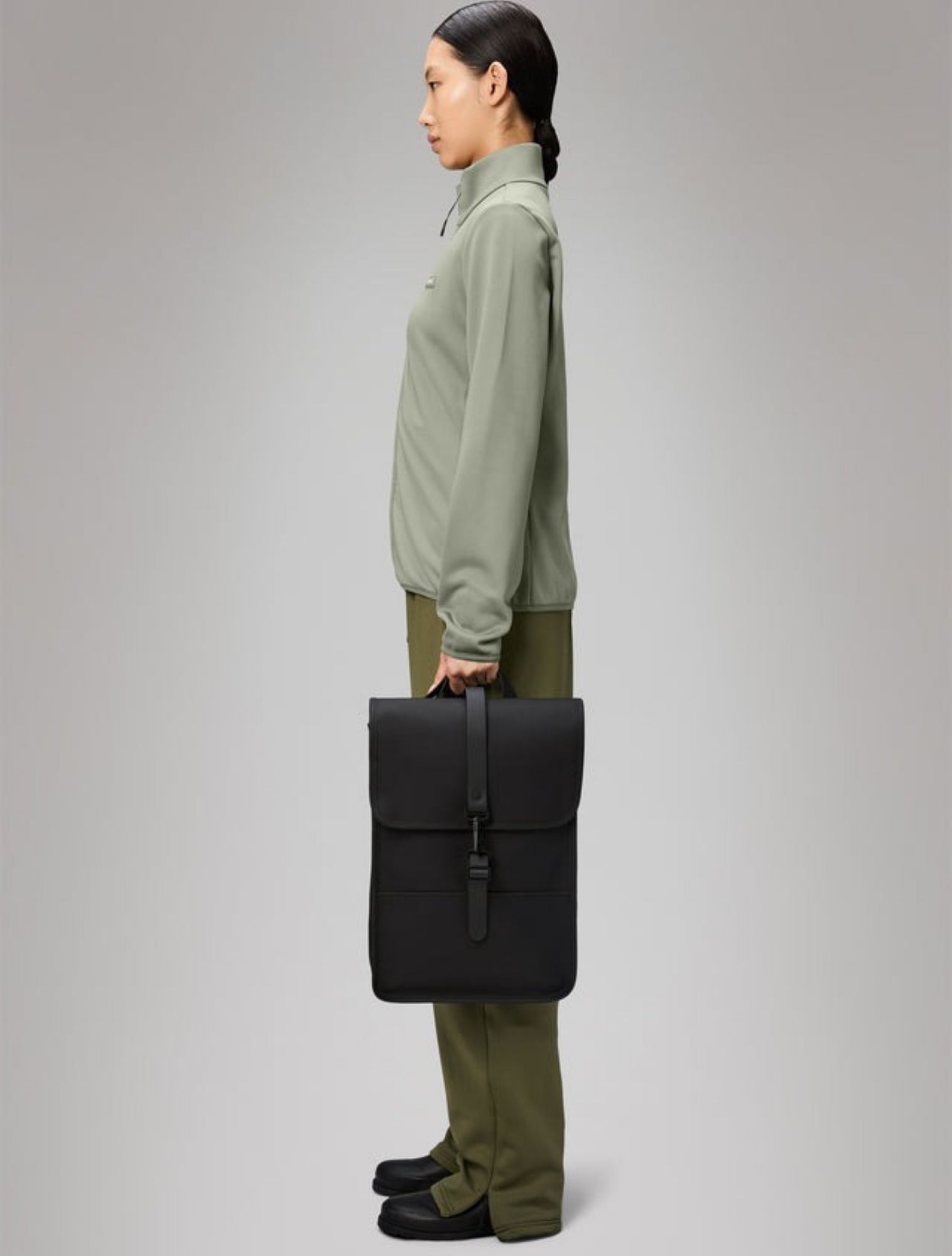 Rains - Backpack Mini W3 01 Black - Dames - Rugtassen - 48332_11_6