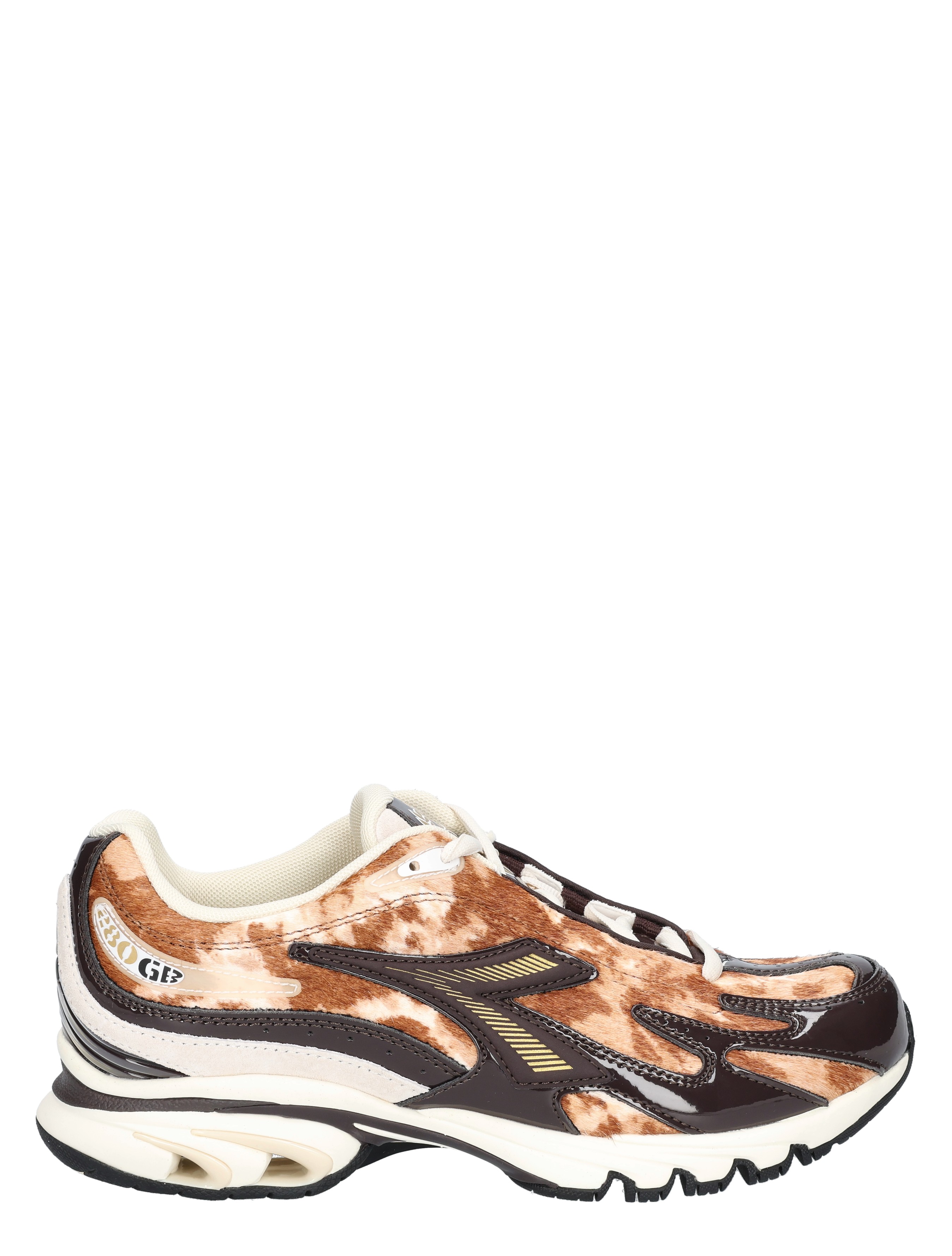 Diadora - Mythos Propulsion Jungle Women 501.183751 30012 Black Coffee - Dames - Sneakers - Lage Sneakers - 51722_27_1