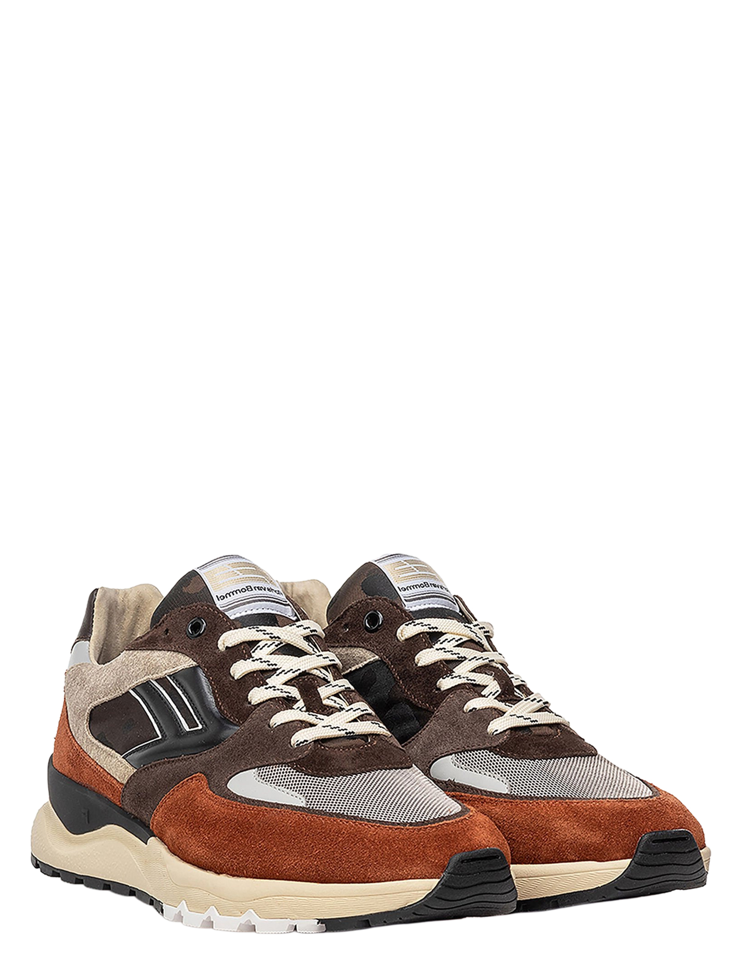 Floris van Bommel - De Treener SFM-10154 86-02 Orange G+ Wijdte - Heren - Lage Sneakers - Sneakers - 50116_28_2