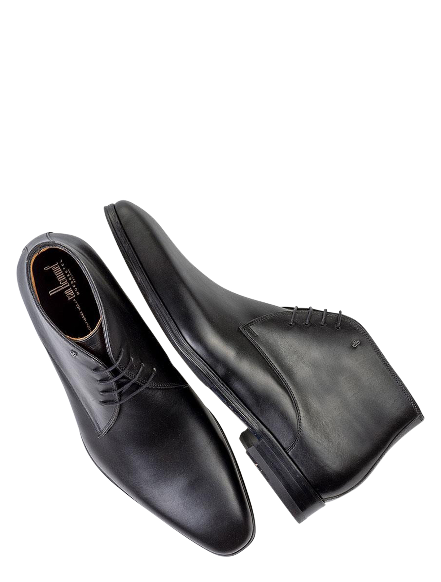 Van Bommel - Raffa 50029 10-01 Black H-Wijdte - Heren - Veterschoenen - Nette Veterschoenen - 43502_11_2