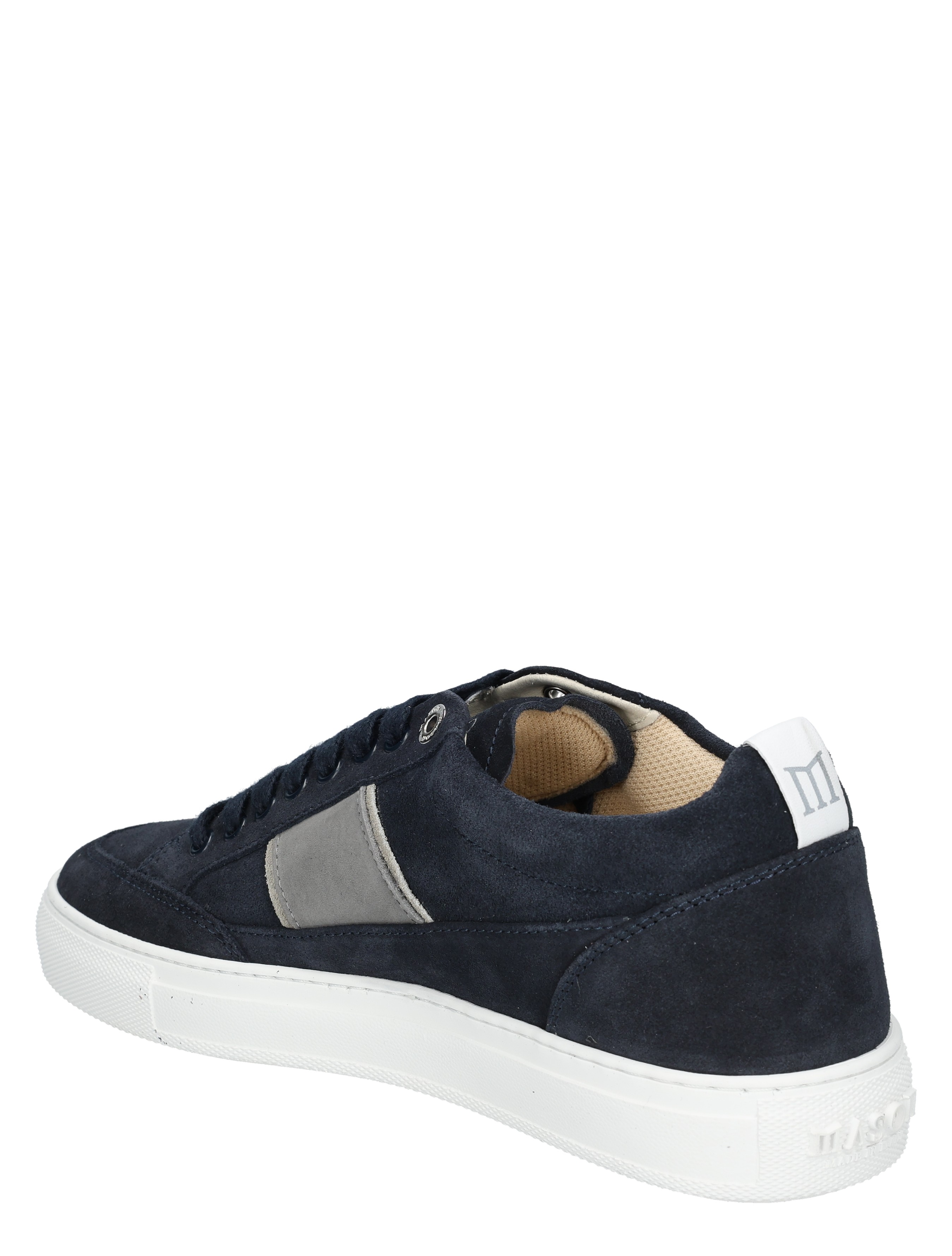 sneaker, navy, suede, low-top, white sole