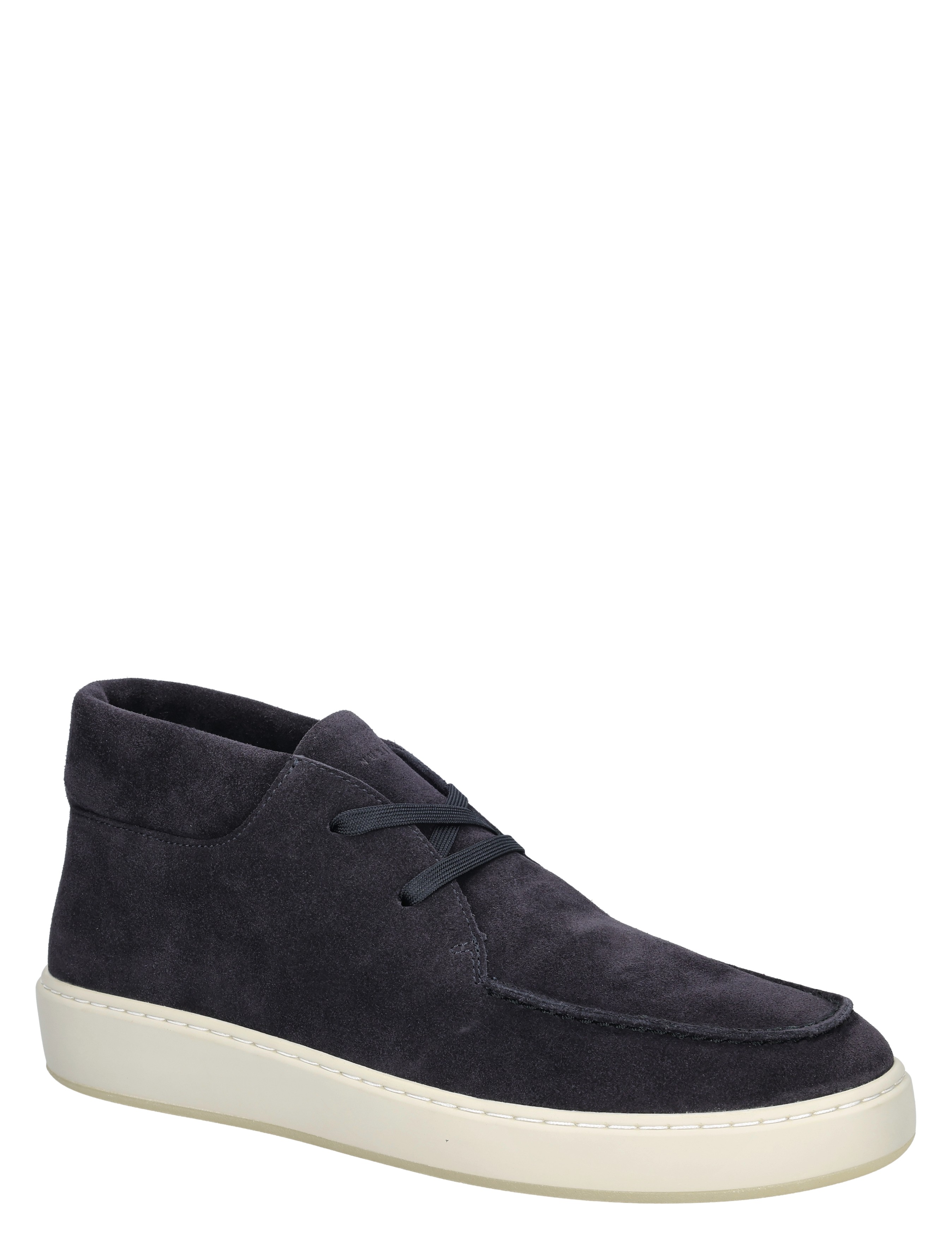 suede, mid-ankle, lace-up, navy, crepe sole