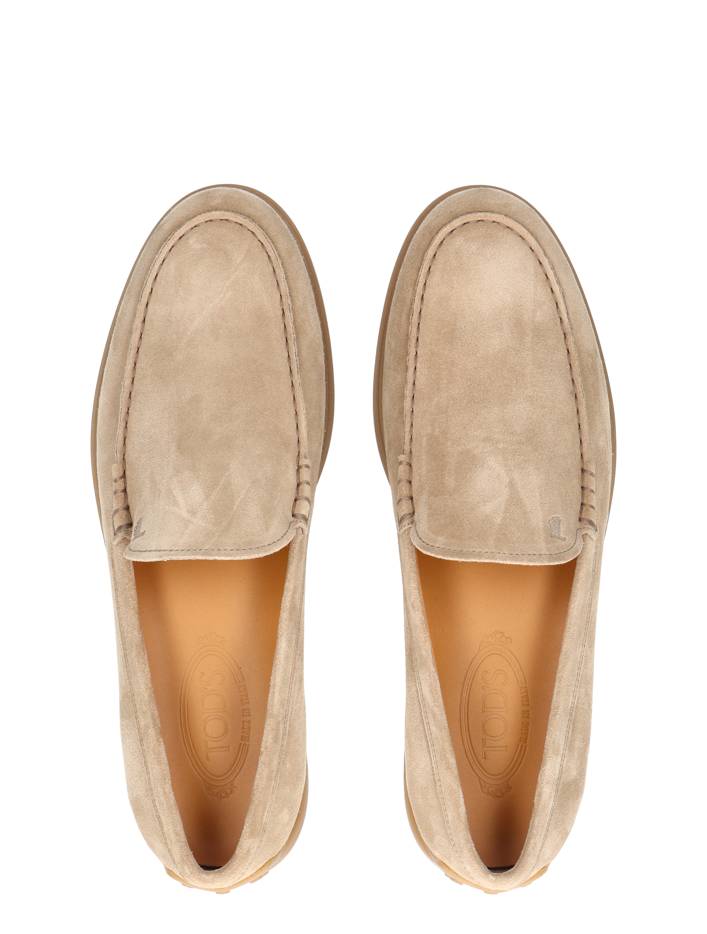 Tods - Loafer in Suede S812 Brown - Heren - Loafers - 49666_22_8